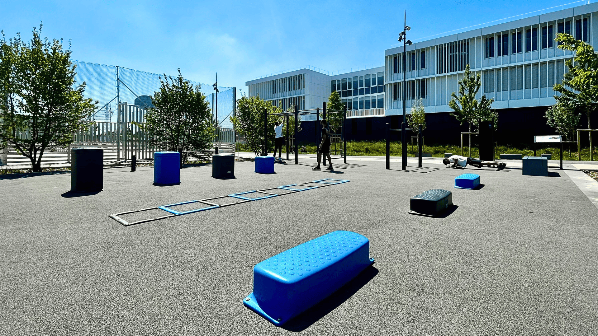 Aire de fitness de Cormeilles-en-Parisis après 6 ans !