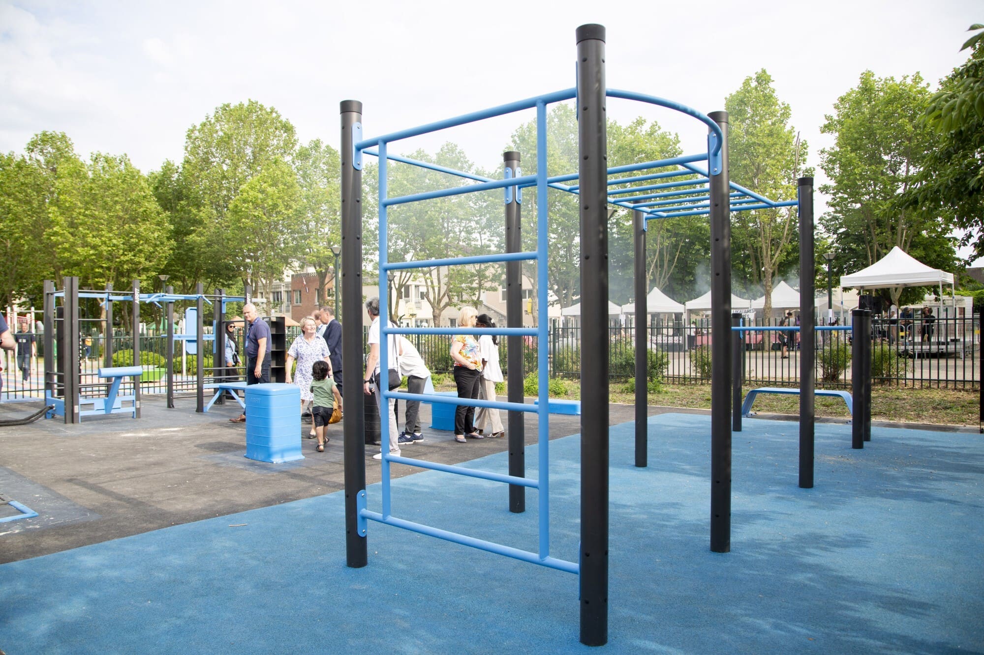 Aire sportive installée par AirFit à Élancourt — vue 1