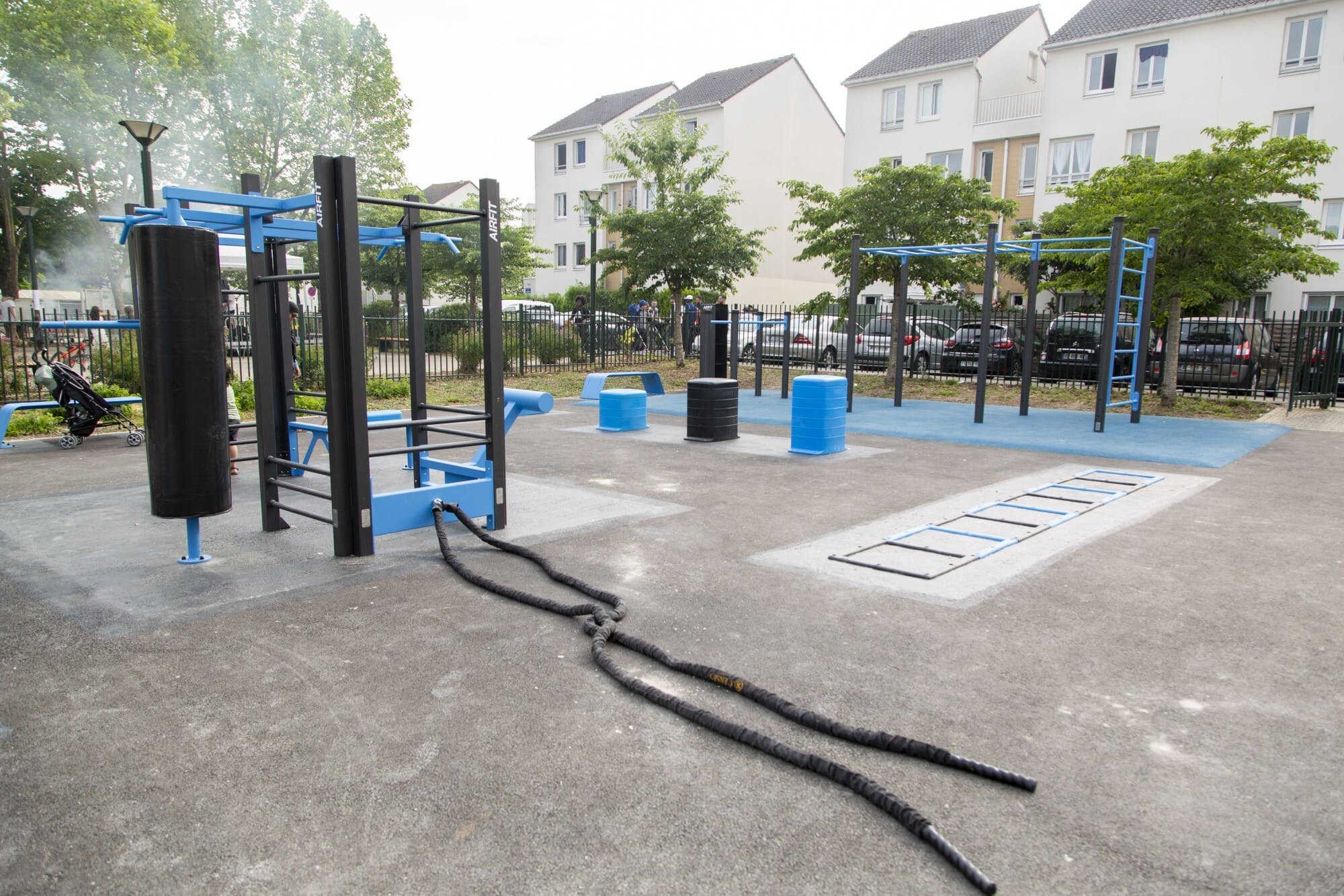 Aire sportive installée par AirFit à Élancourt — vue 2
