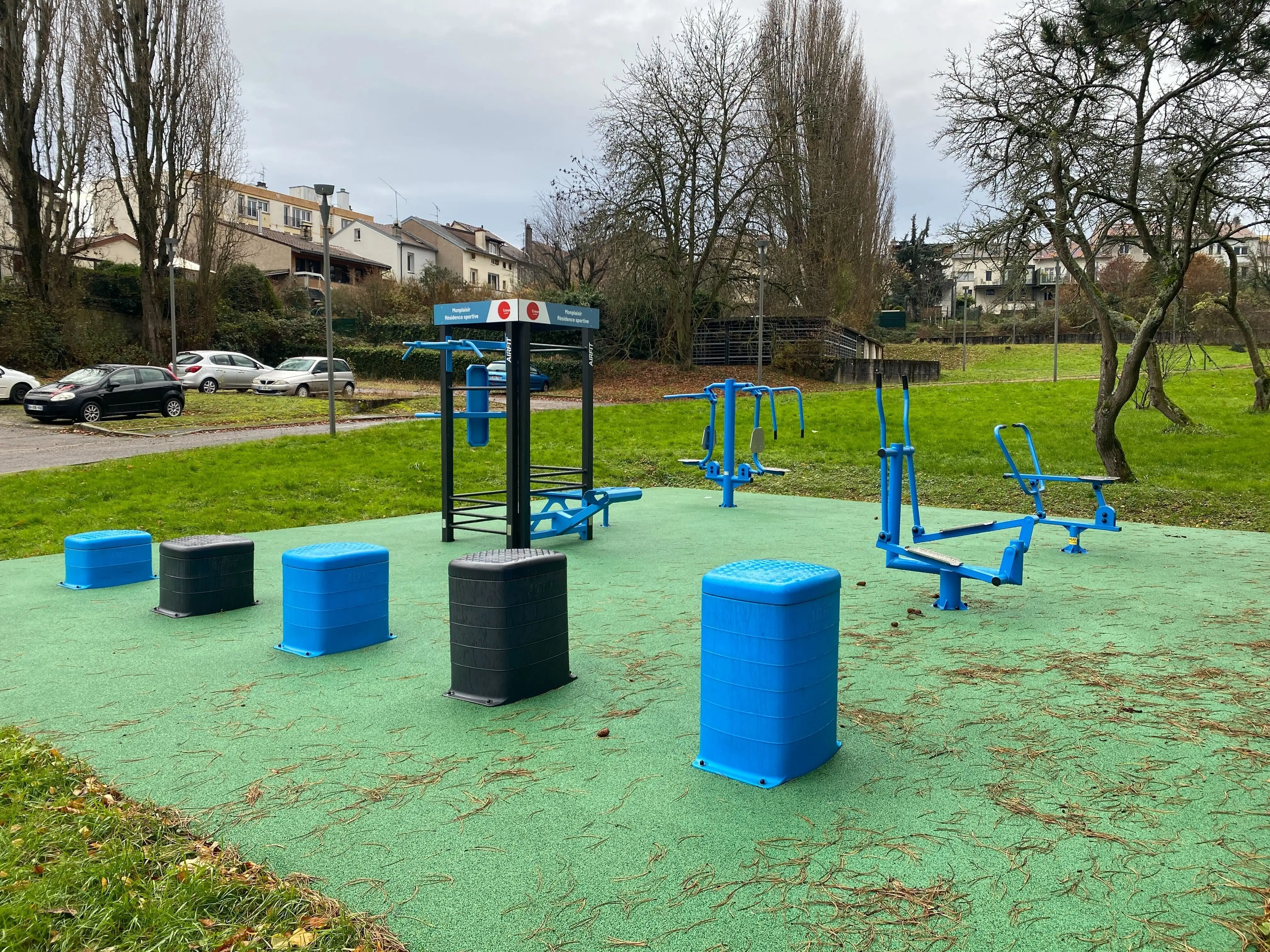 Aire de fitness installée par AirFit au Crous Lorraine - Résidence Monplaisir — vue 3