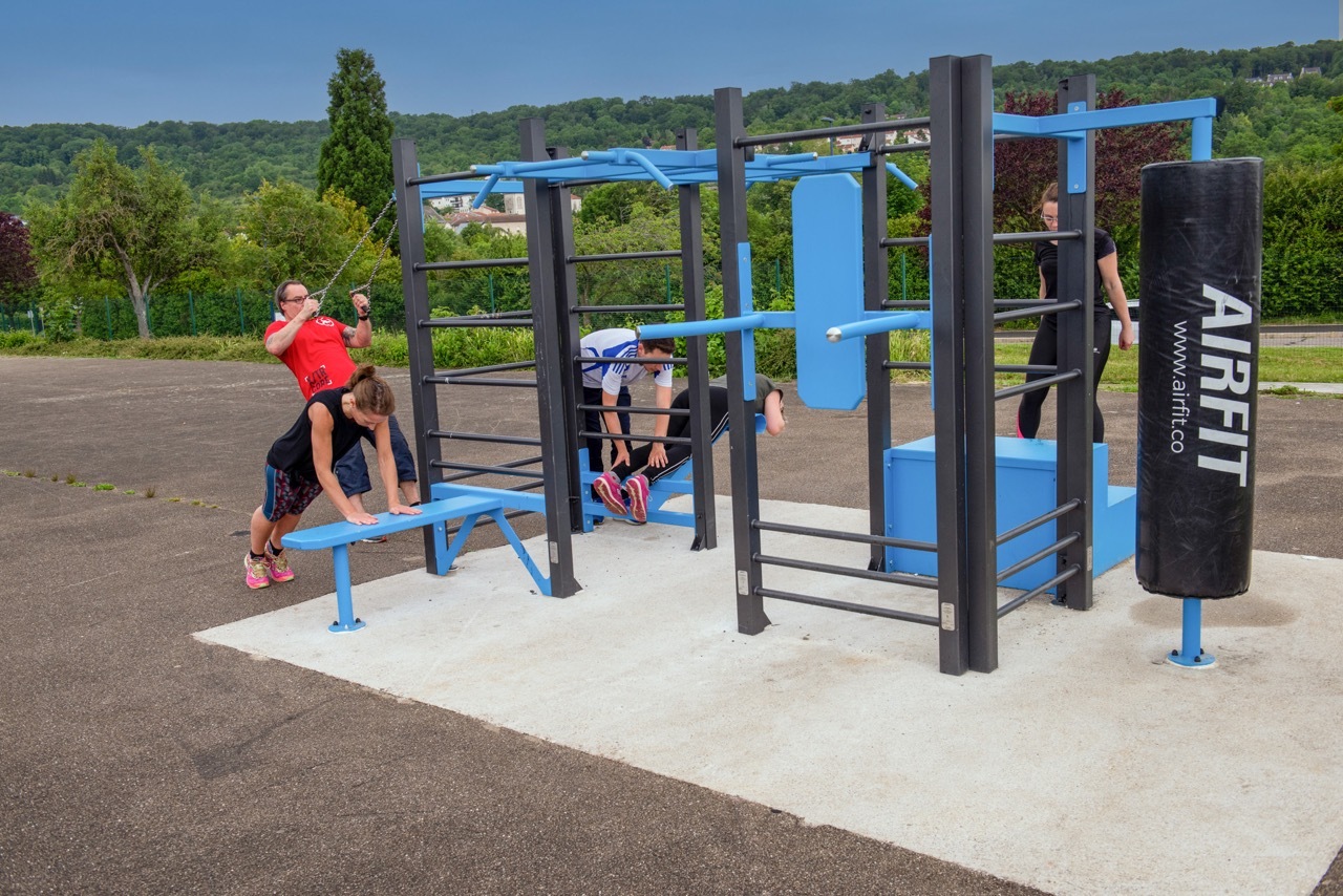 Station de cross-training AirFit en accès libre — Ludres