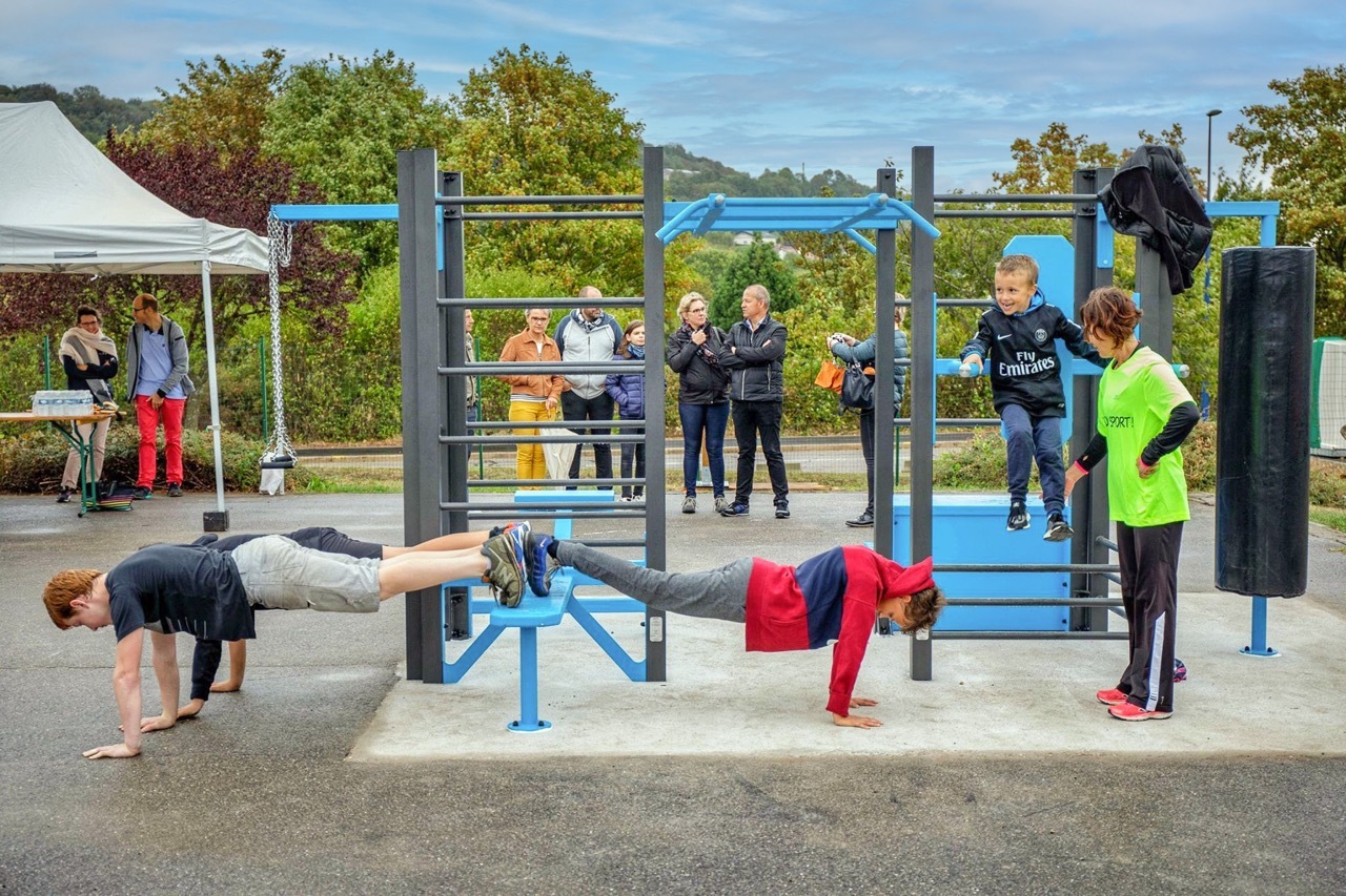 Aire sportive extérieure AirFit — Ludres