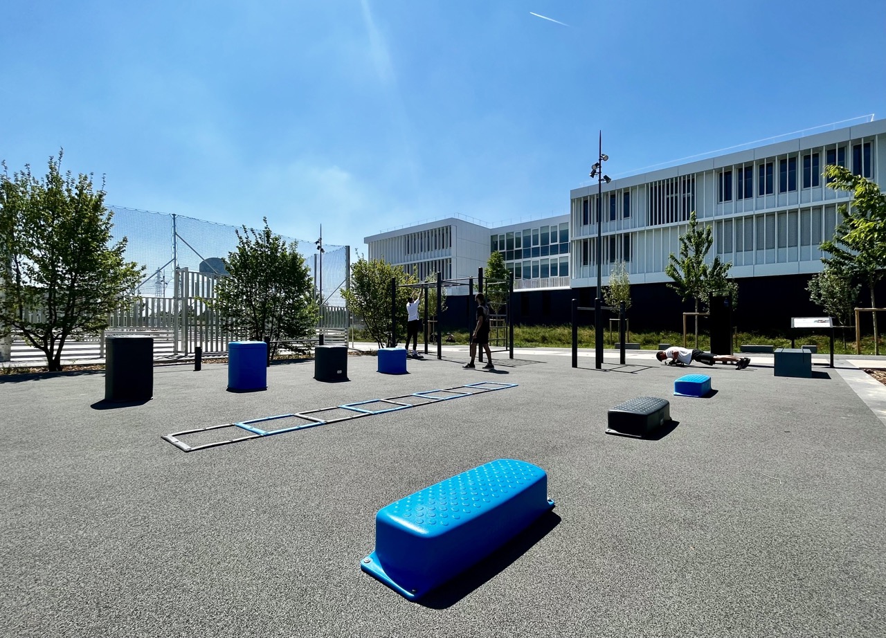 Aire de fitness installée dans la ville de Cormeilles-en-parisis par AirFit — vue 3