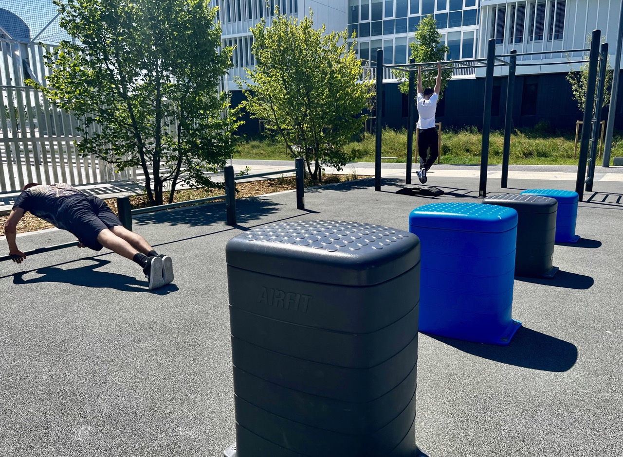 Aire de fitness installée dans la ville de Cormeilles-en-parisis par AirFit — vue 4