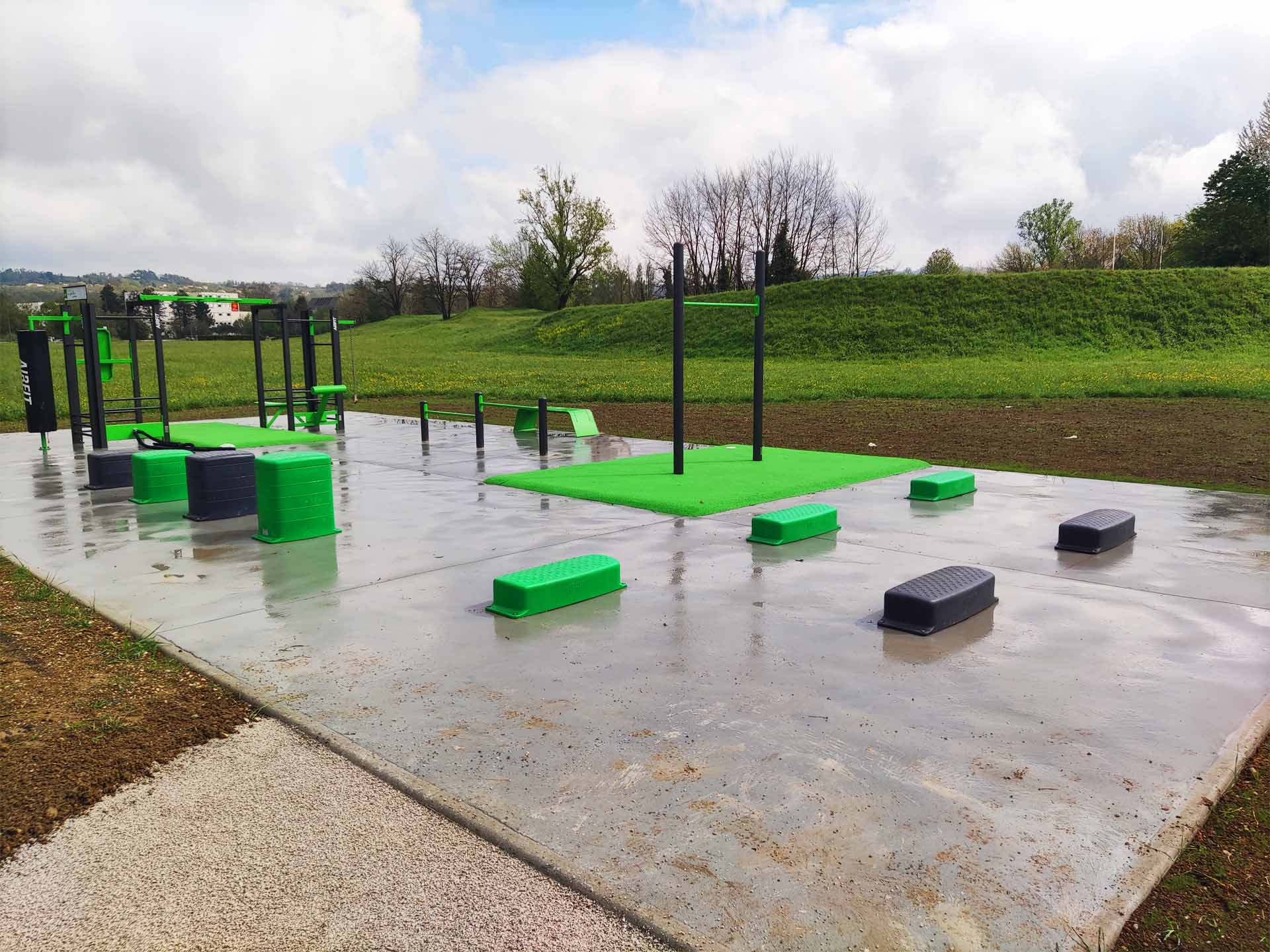Station de cross-training AirFit — Castres, vue d'ensemble