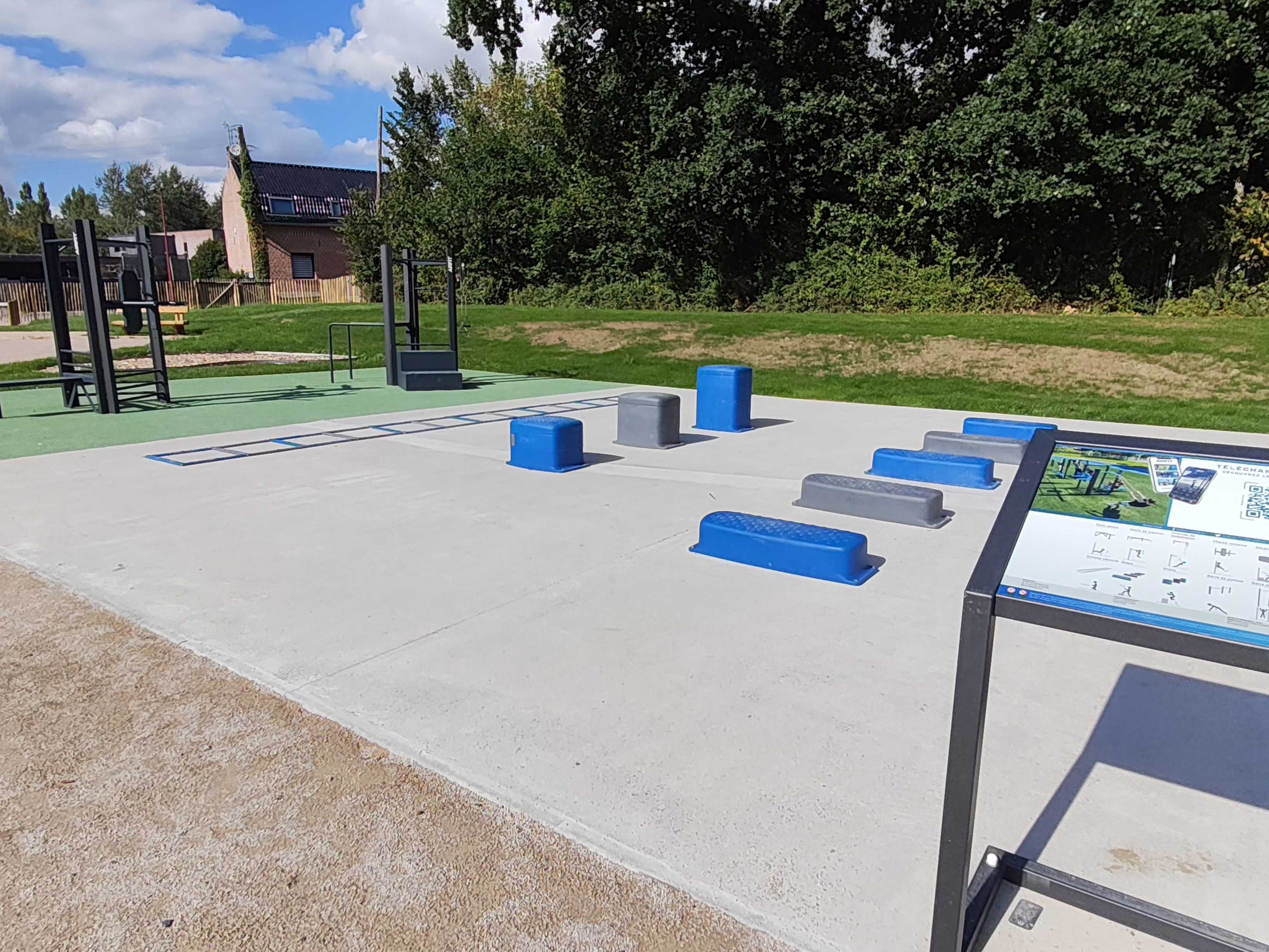 Équipements de street-workout AirFit à Wannehain
