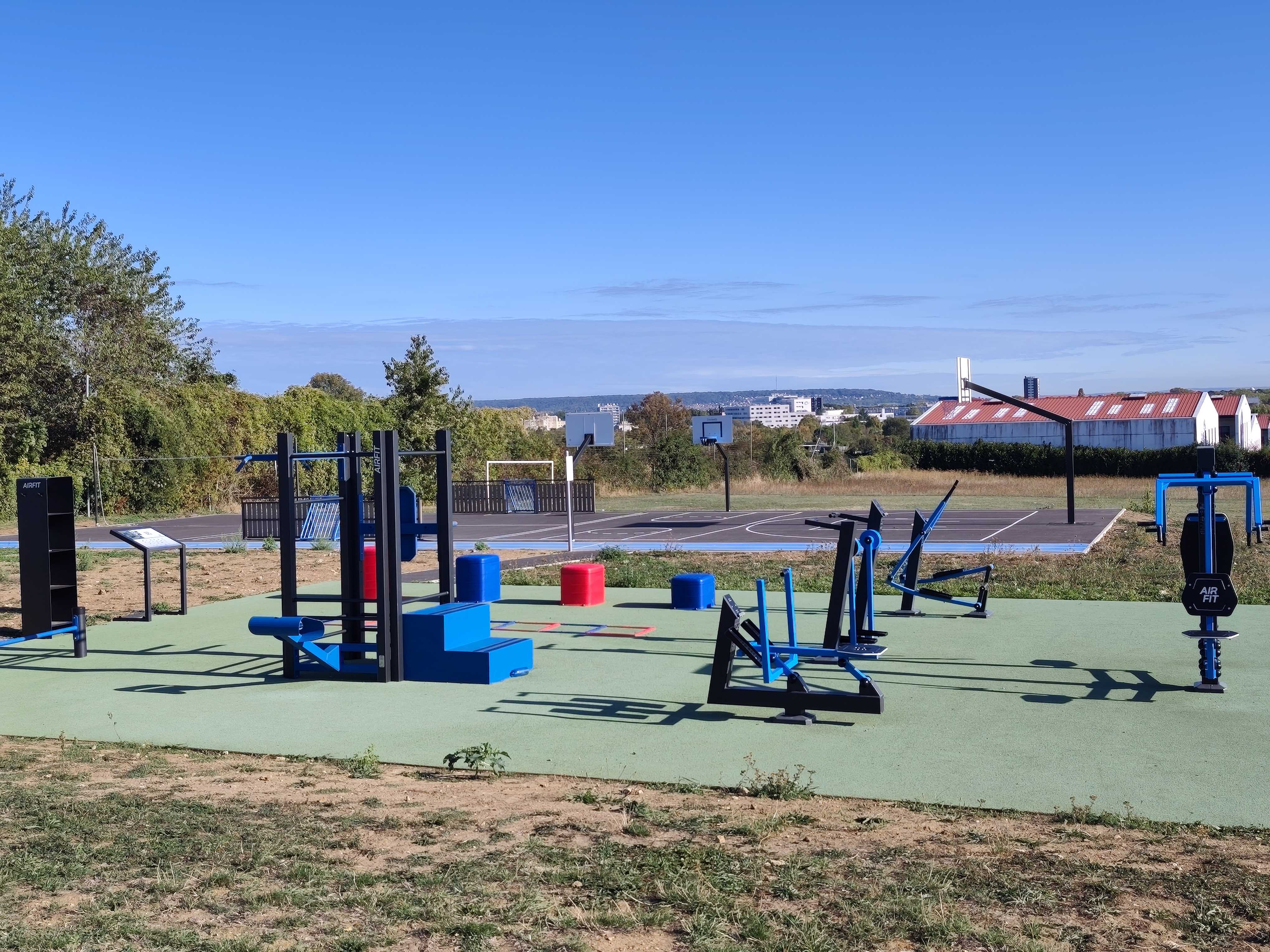 Station 4 faces AirFit dans la commune d'Aigremont (78)