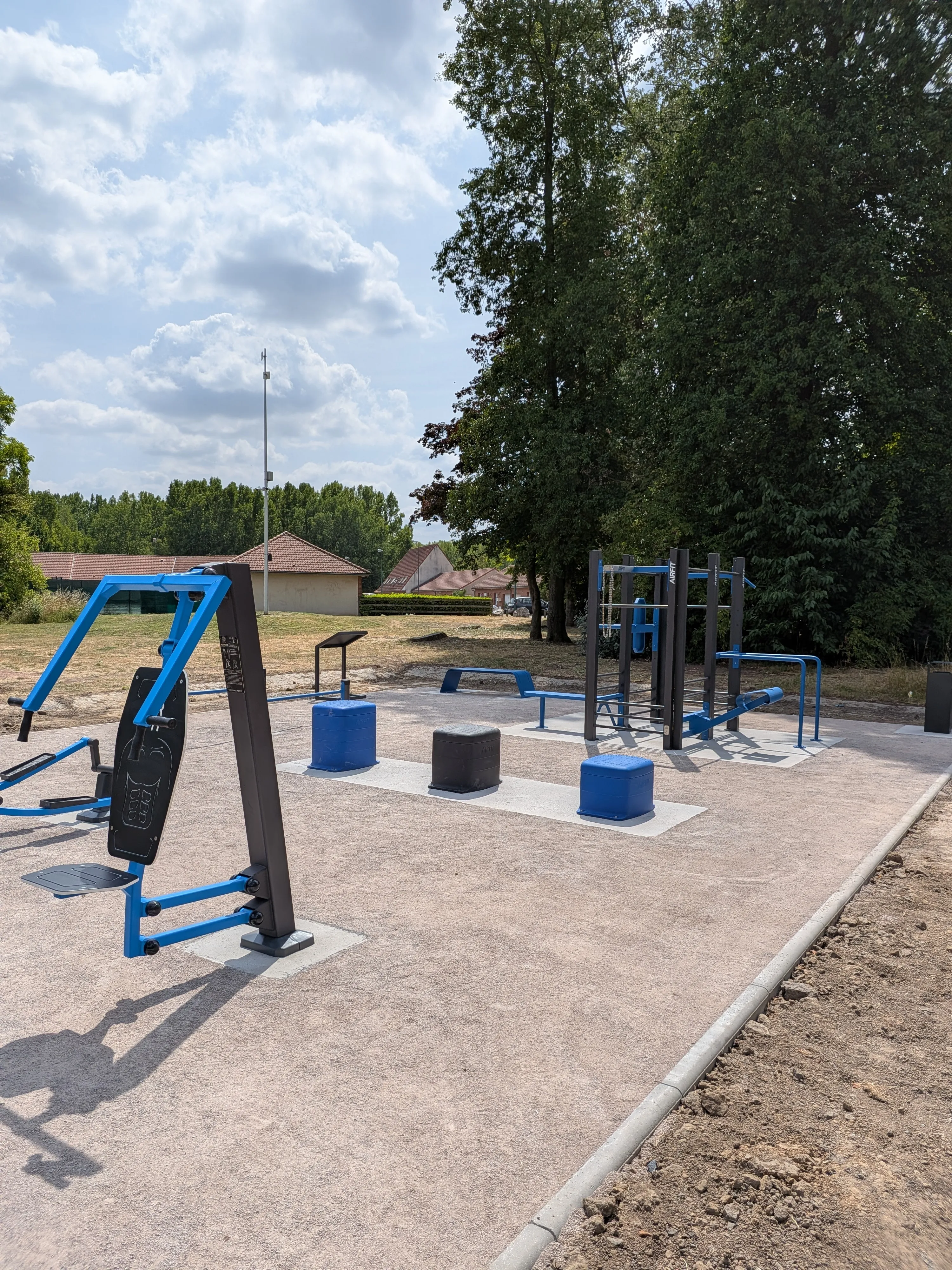 Aire de sport extérieure AirFit dans la commune d'Auby