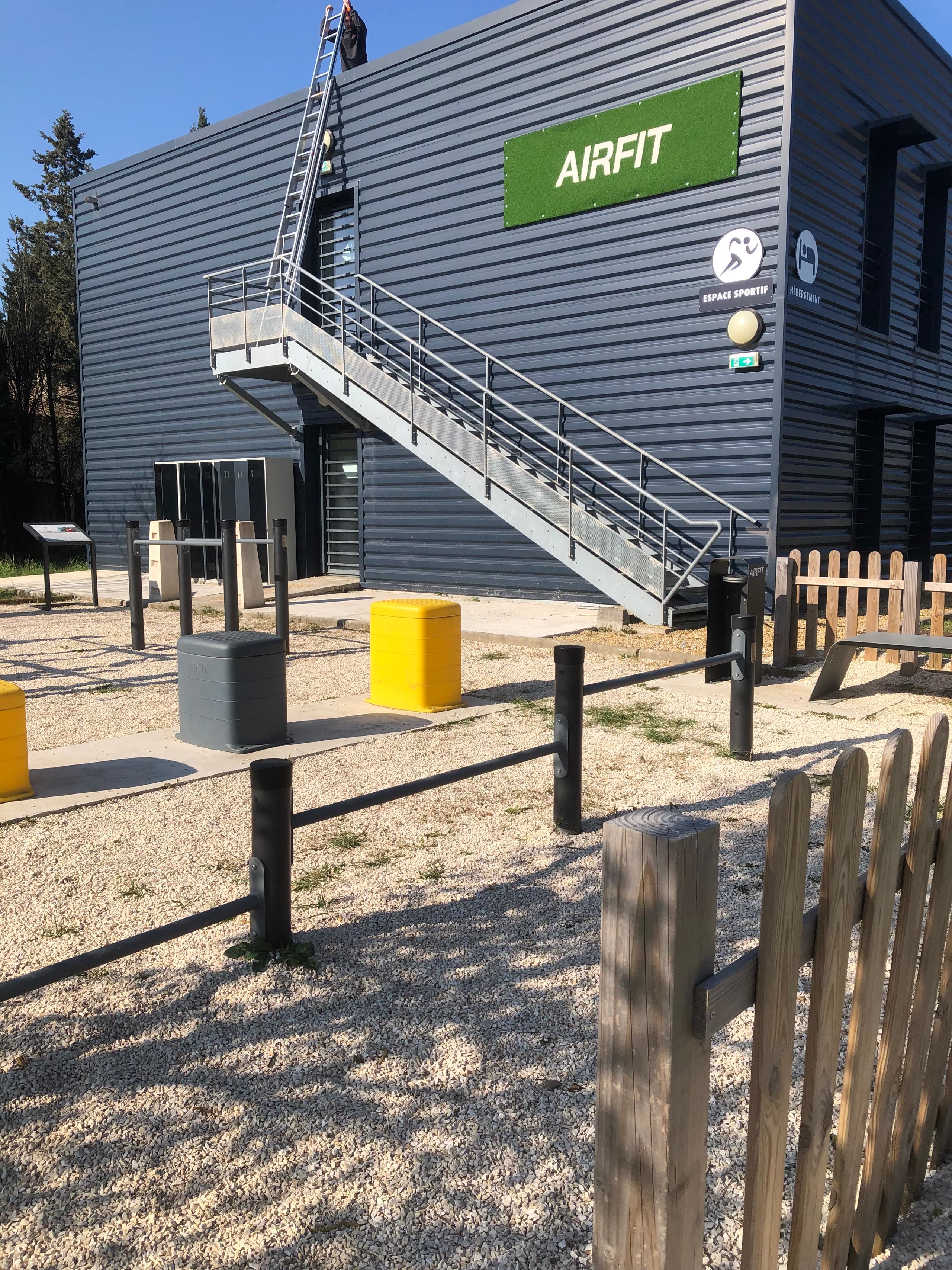 Modules de motricité AirFit au BTP CFA Gard