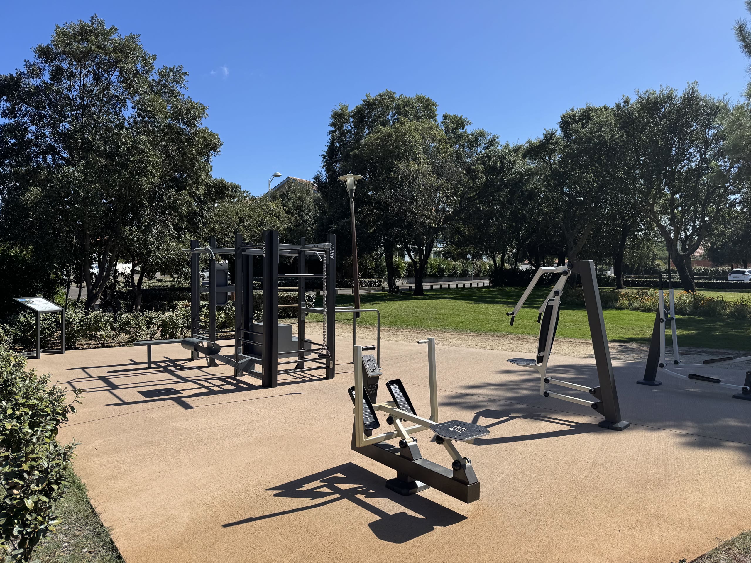 Aire de fitness extérieure AirFit à Biscarrosse Plage