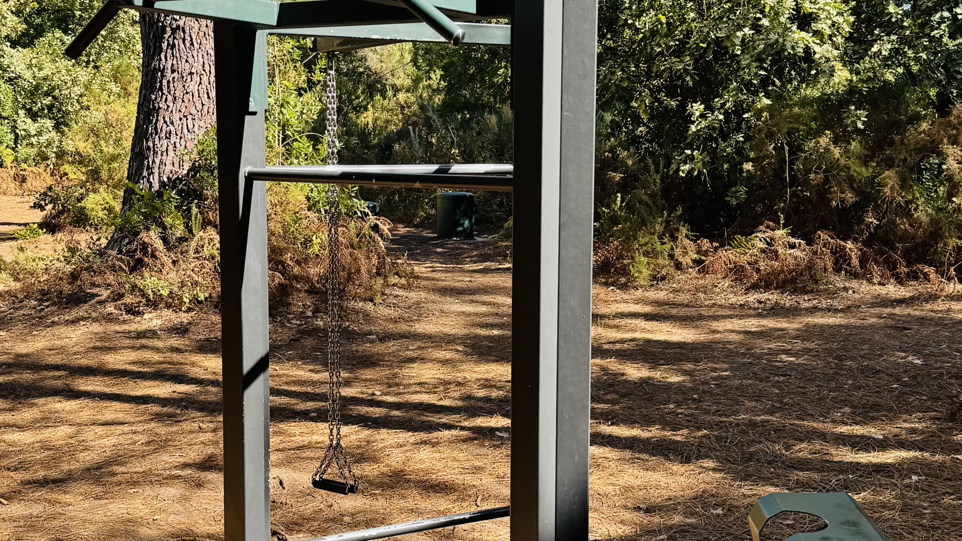 Aire de fitness extérieure AirFit installée à Sanguinet, dans les Landes
