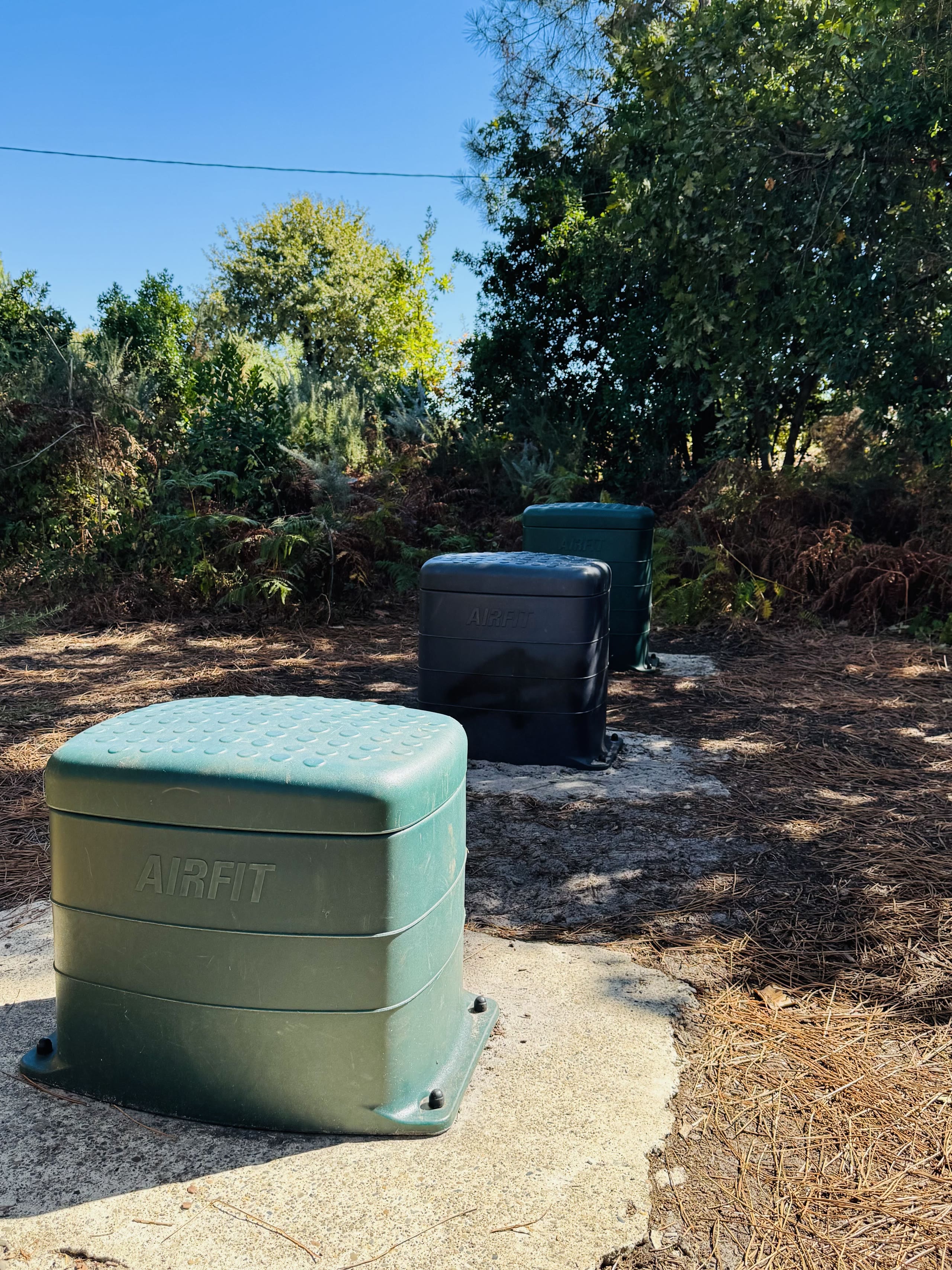 Agrès de fitness extérieur AirFit à Sanguinet