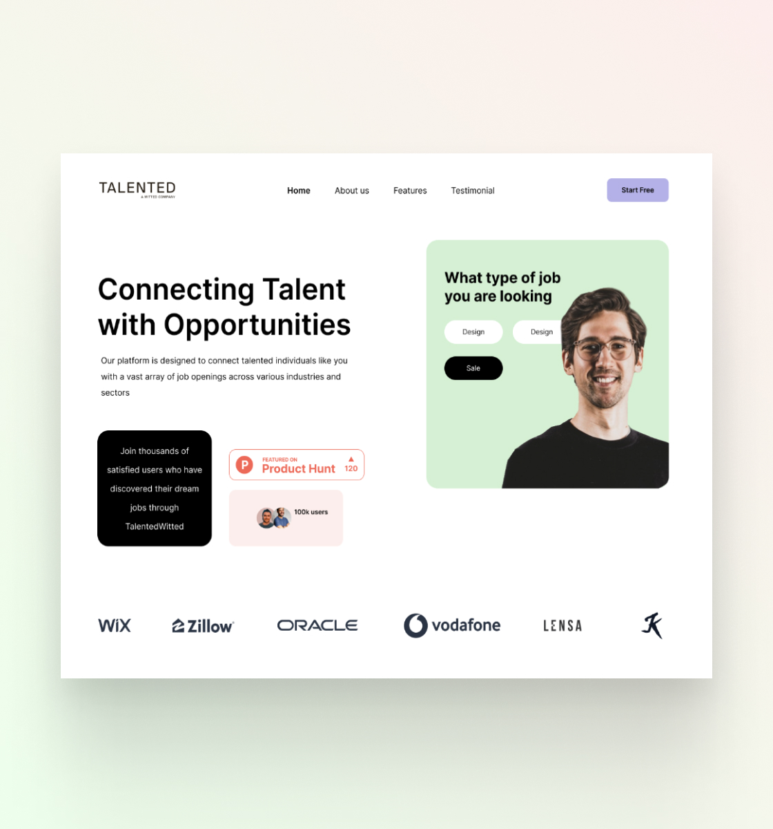 Talented web design