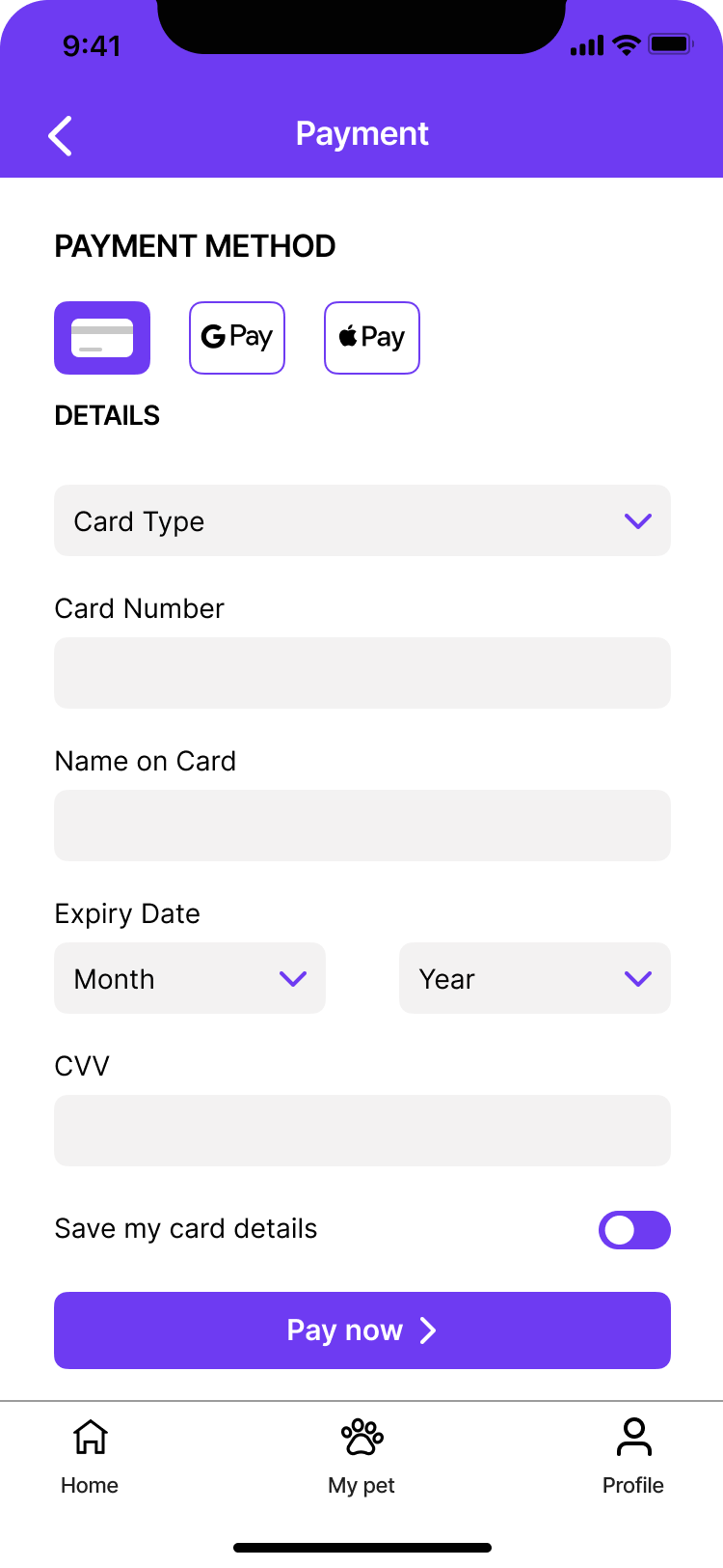 Mobile app