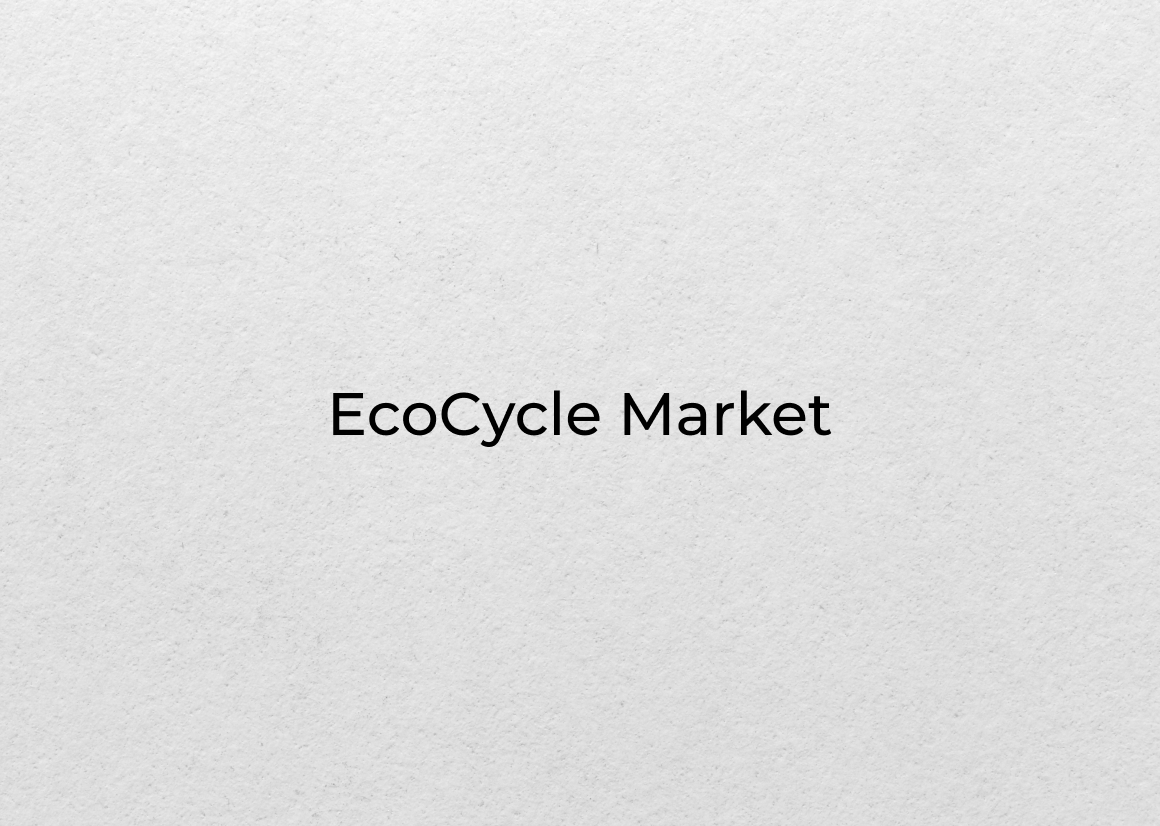 EcoCycle Market Logotype on the wall