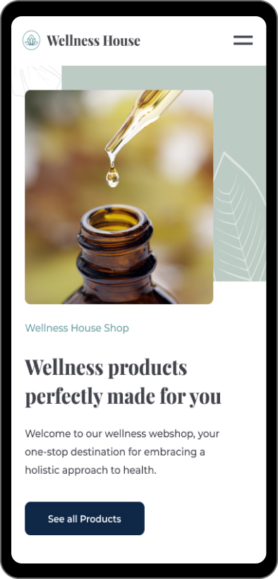 E-commerce product page mobile design