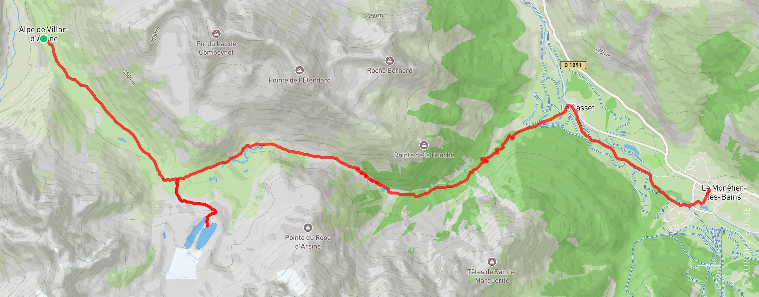 Randonnée dans le Massif des Ecrins