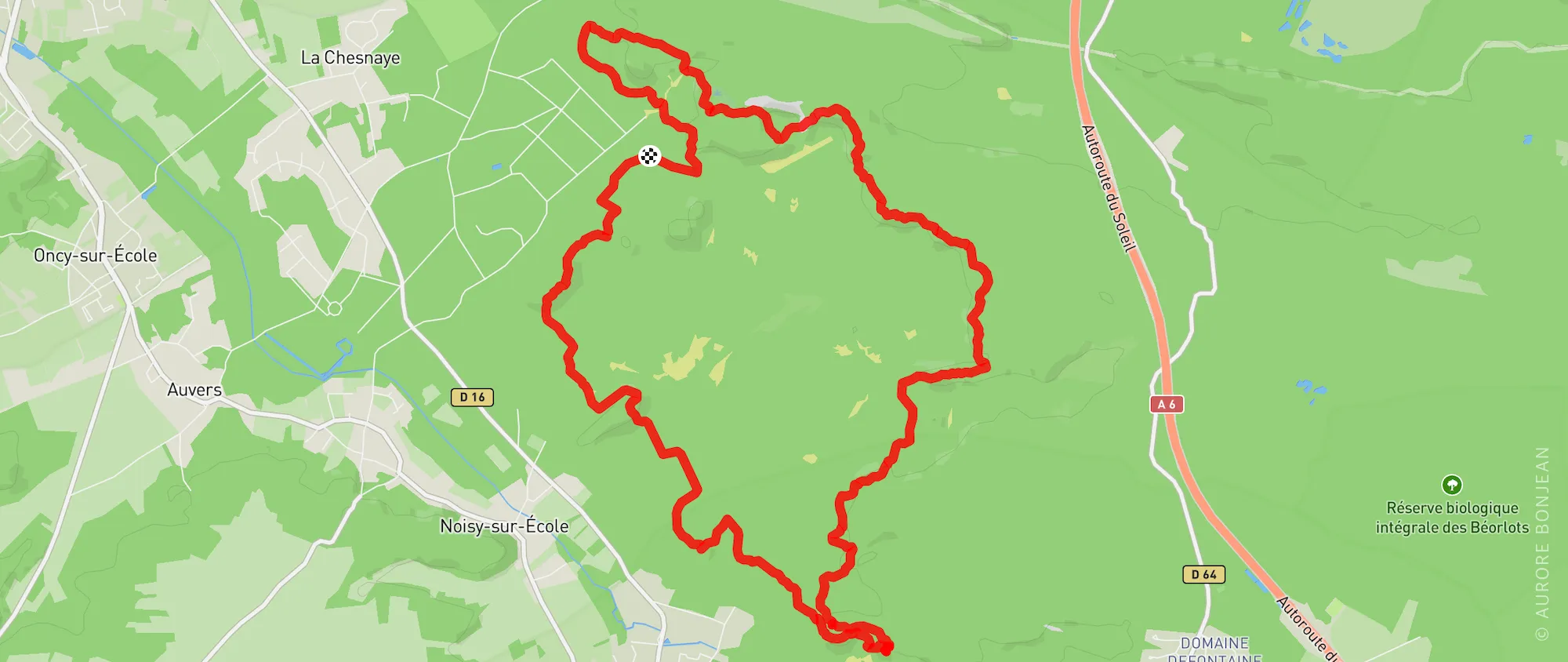 Le circuit des 25 bosses