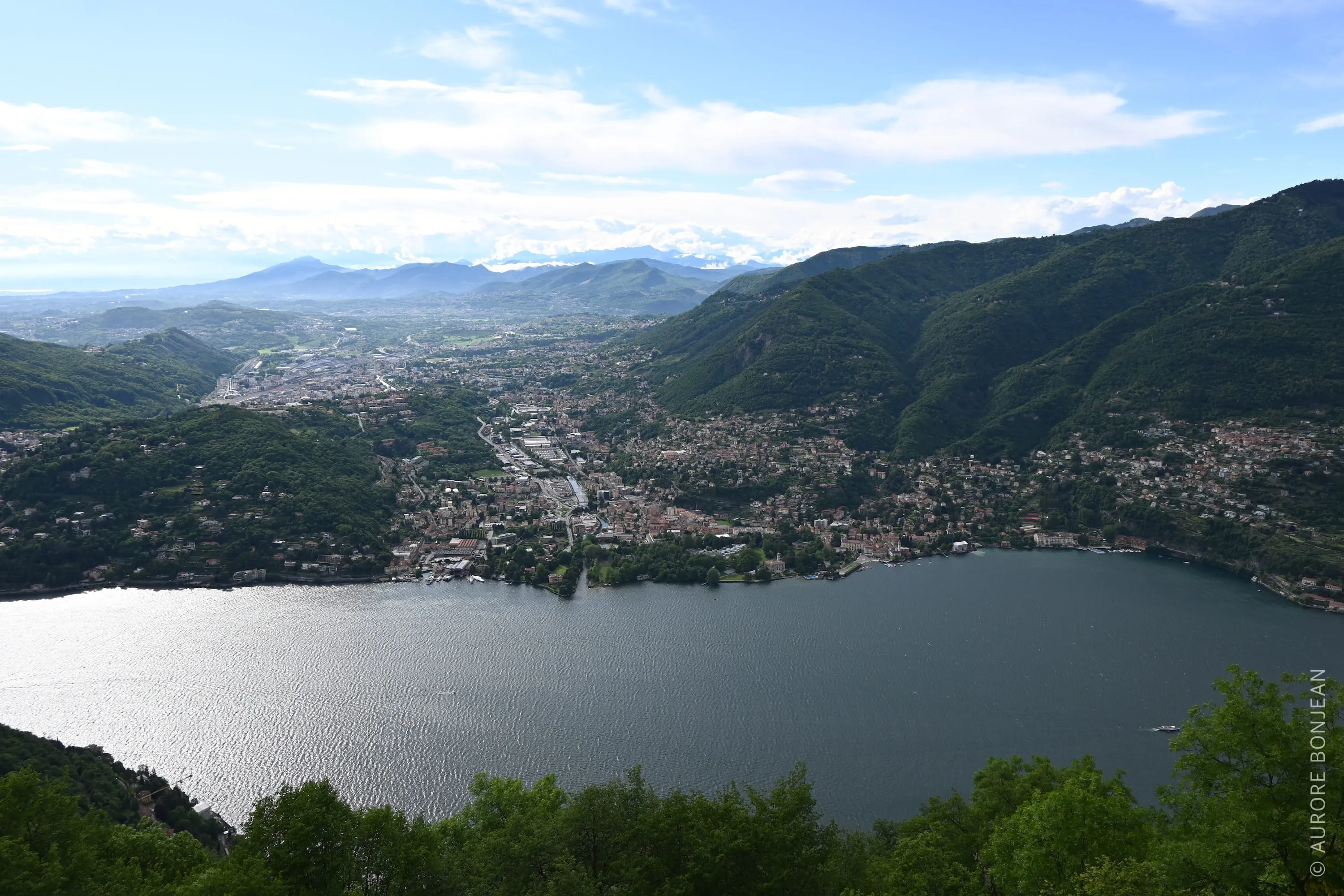 Vue depuis le Faro di Volta