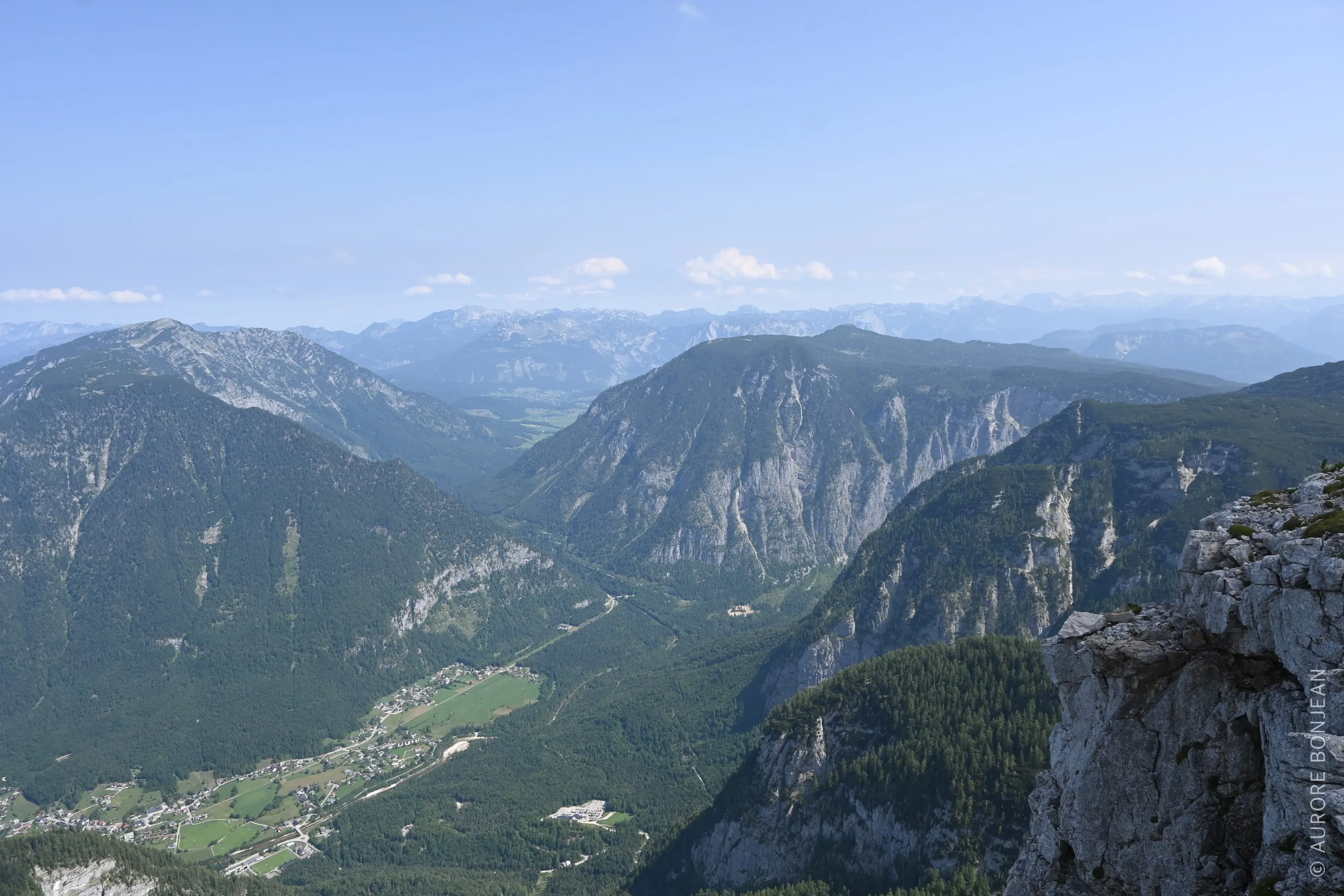 Vue depuis la plateforme des Cinq Doigts