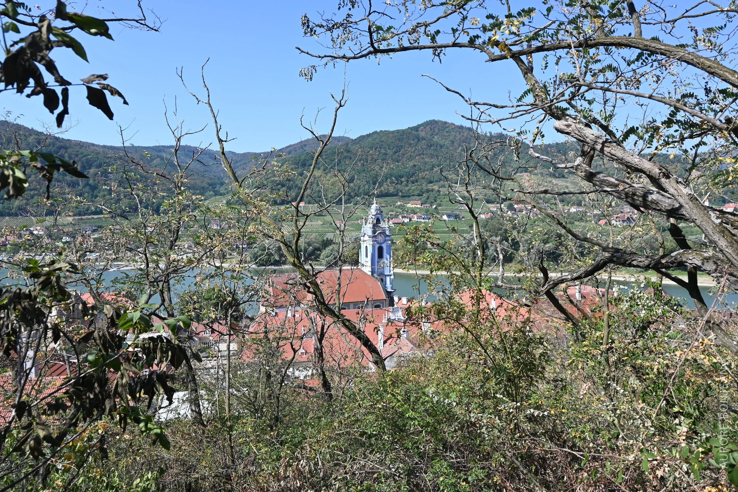 Montée vers le Château de Dürnstein