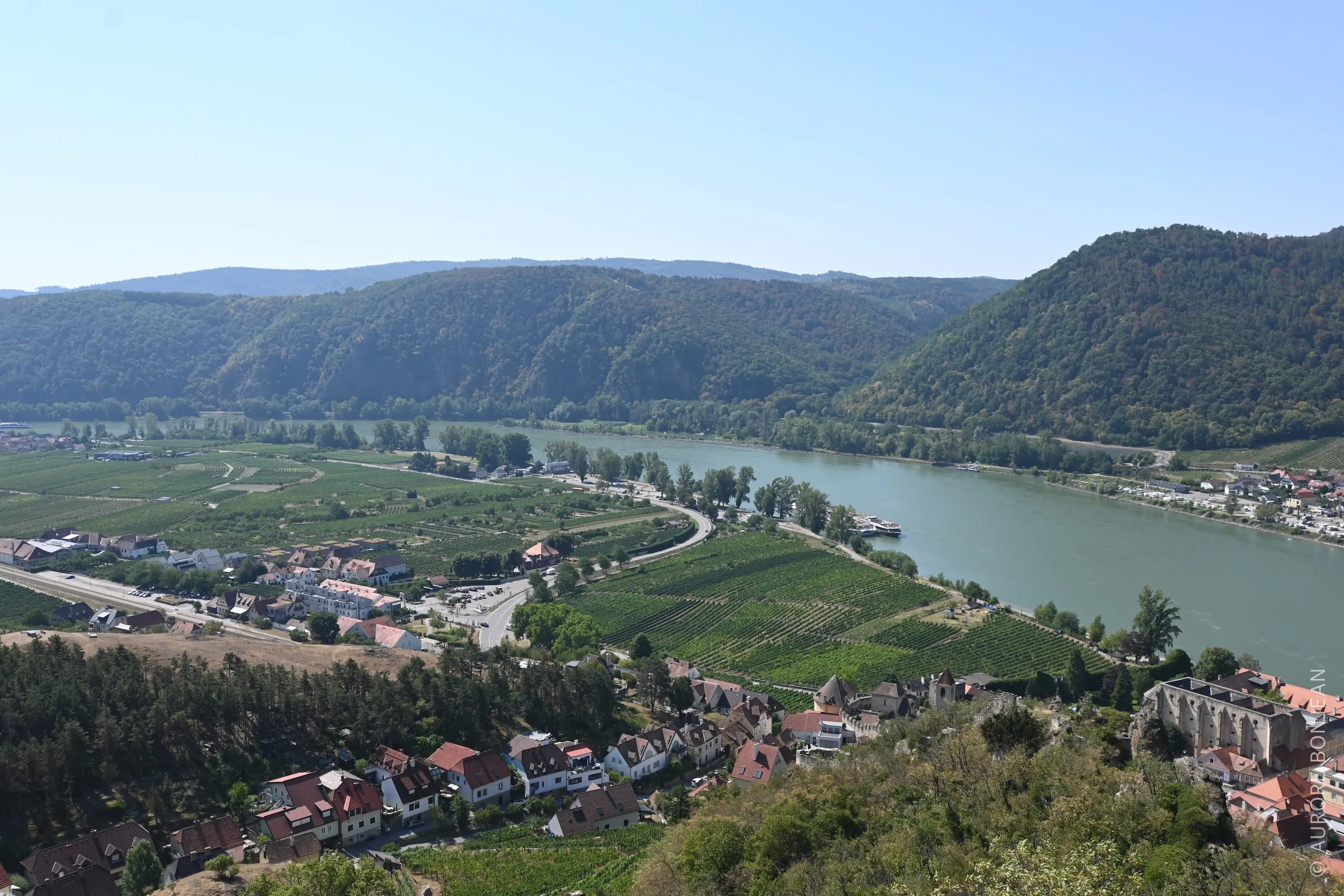 Vue depuis le Château de Dürnstein