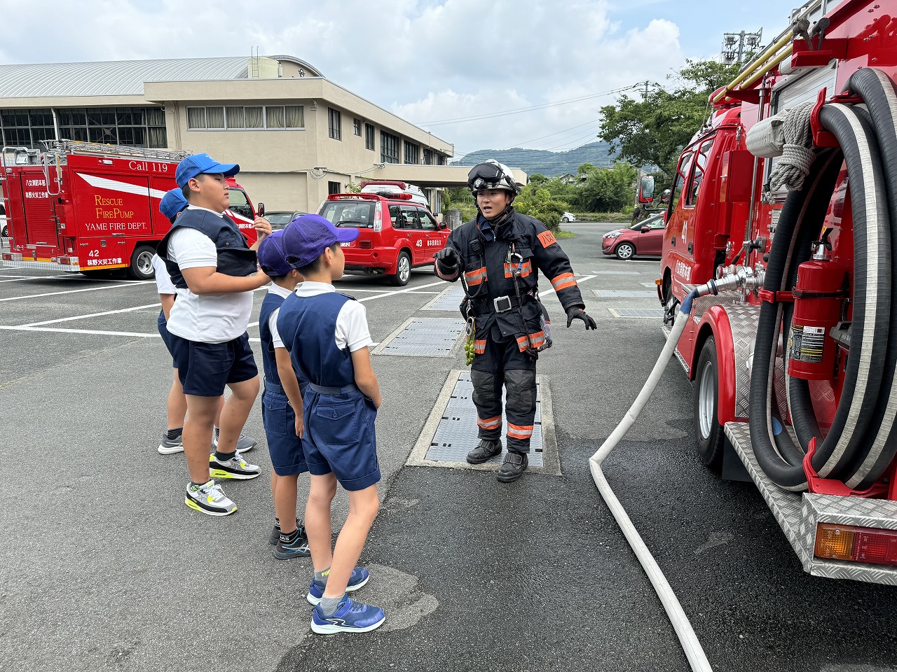 令和6年度八女市黒木少年消防クラブ大会