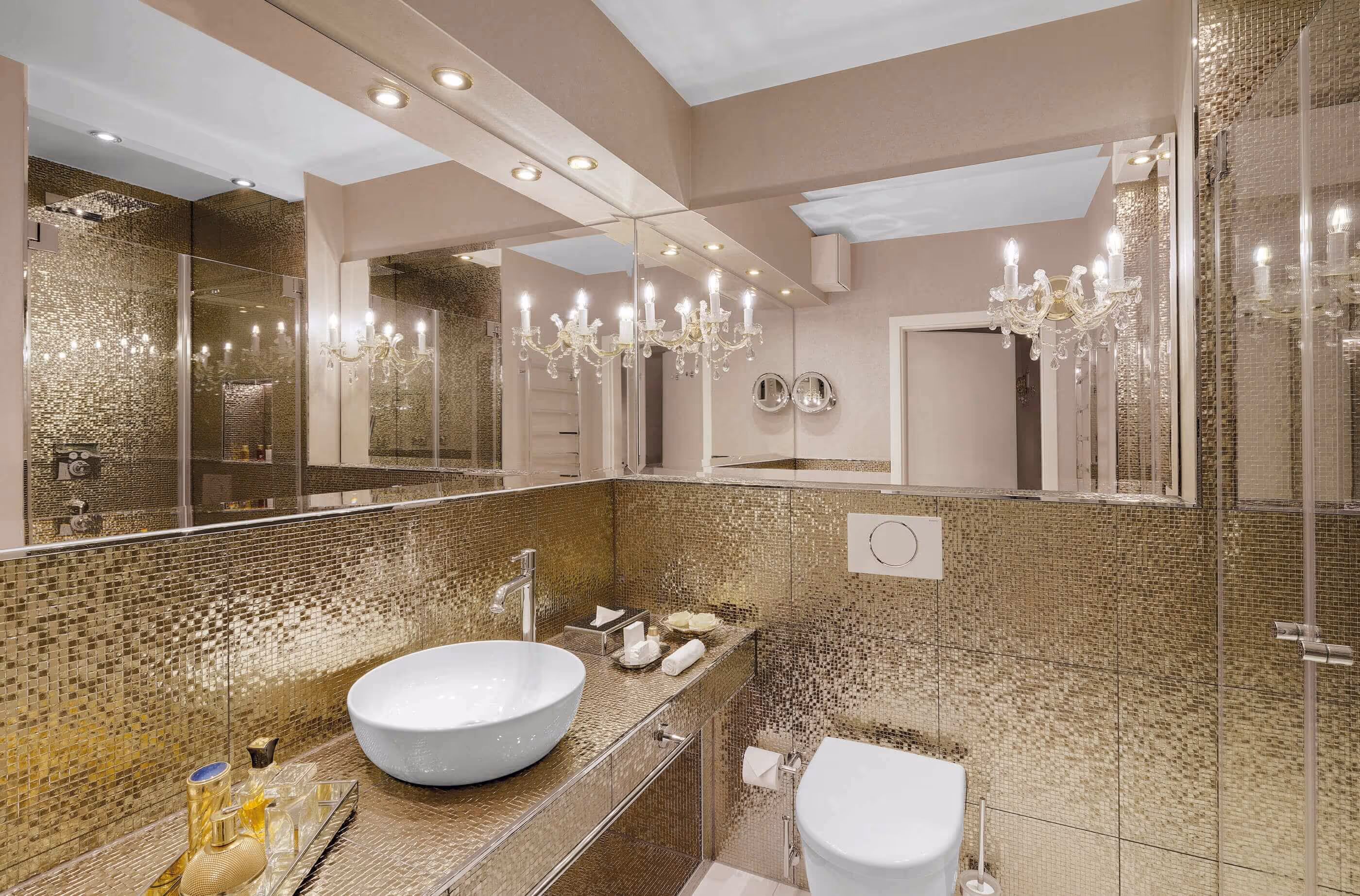 Luxurious Bathroom of a Garden Room - Hotel & Spa Resort Villa Contessa
