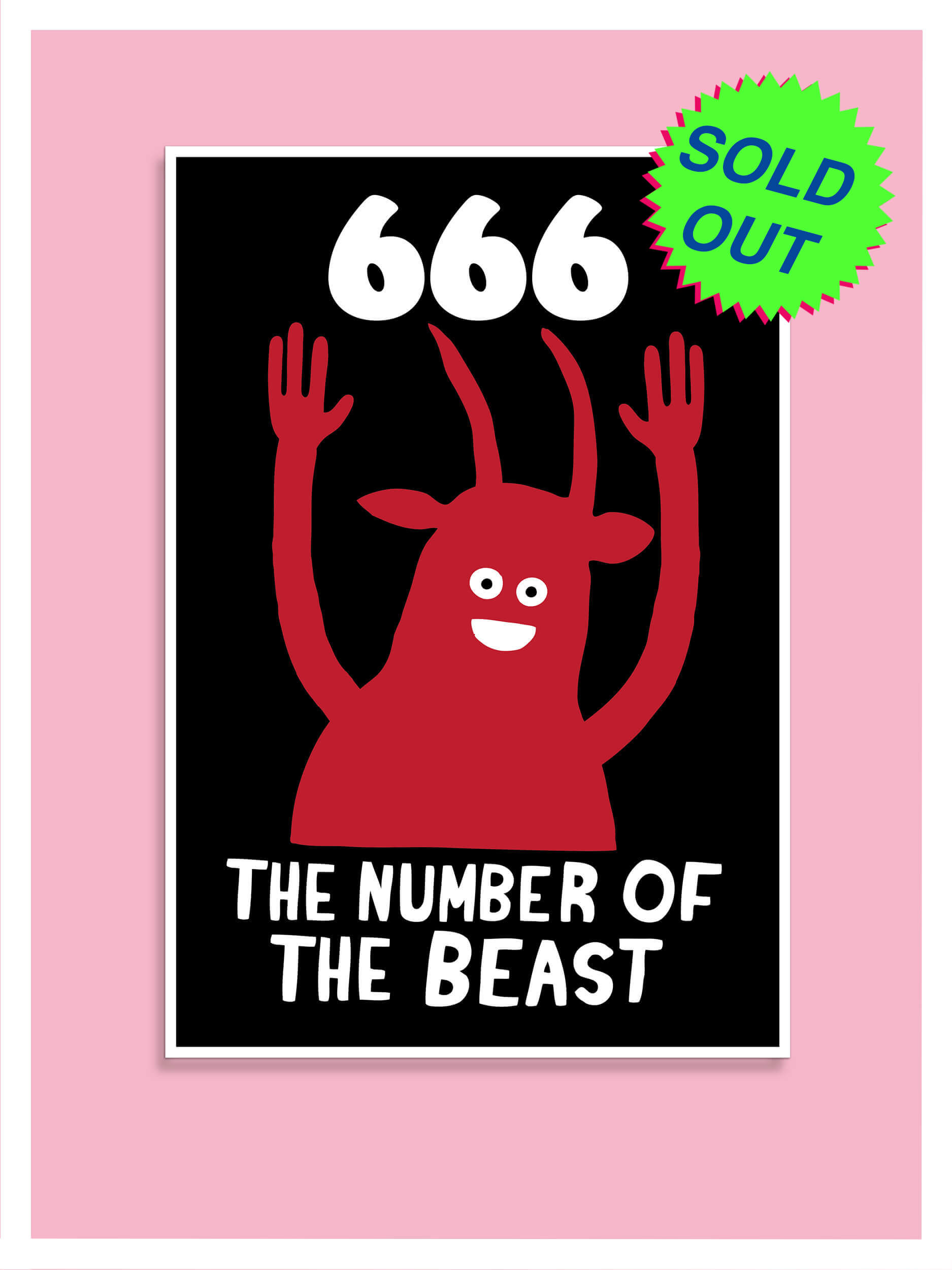 666 Screenprint