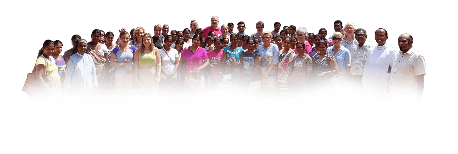 Unterstützer in Sri Lanka