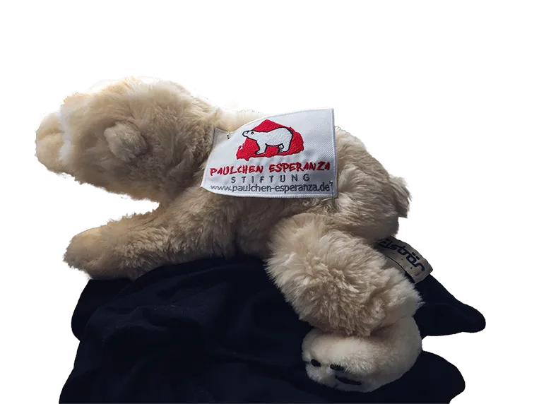 Das Paulchen Esperanza Eisbär Maskottchen 