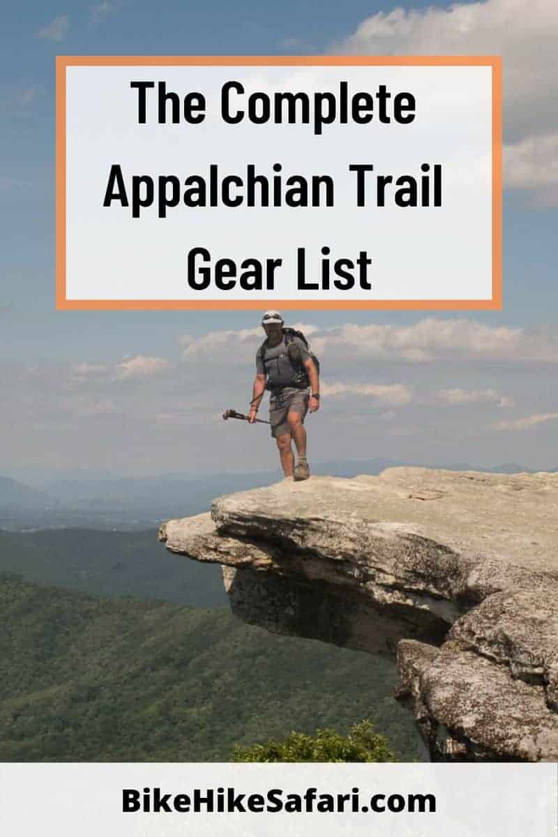 Appalachian-Trail-Gear-List