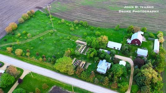 Mother Earth News Protection from Lyme inn-5acres-property-DJI_0015-farmstead