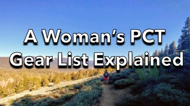 A-Womens-PCT-Gear-List-Explained
