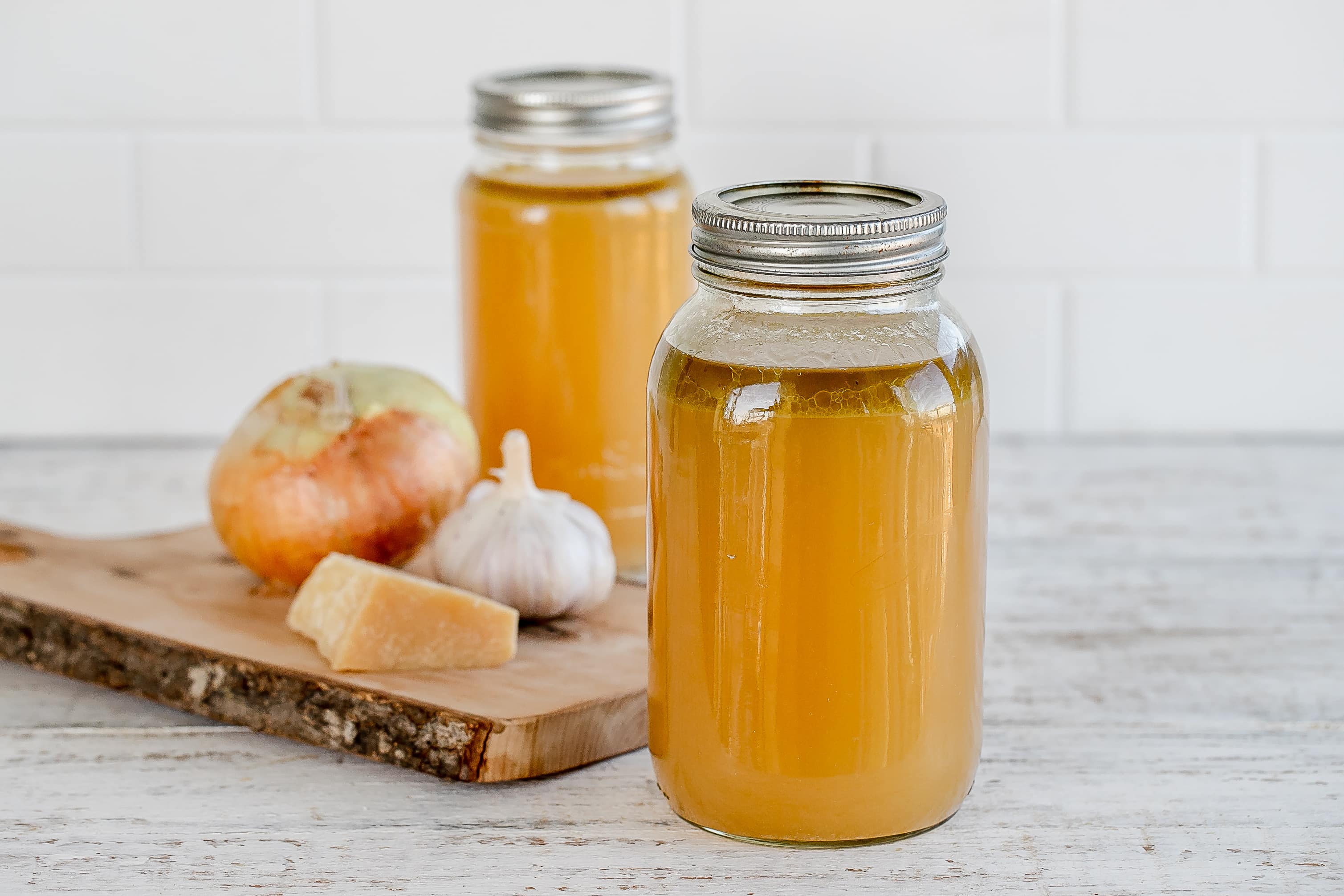 Parmesan Broth Recipe: How to Use up Those Rinds!