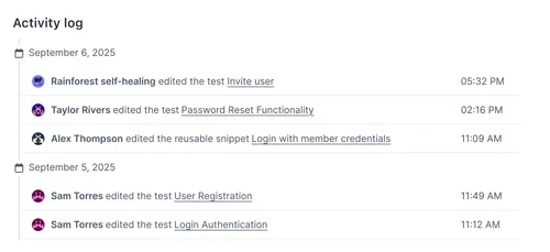 Org-wide transparency
