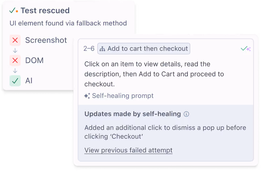 Rainforest AI testing cycle