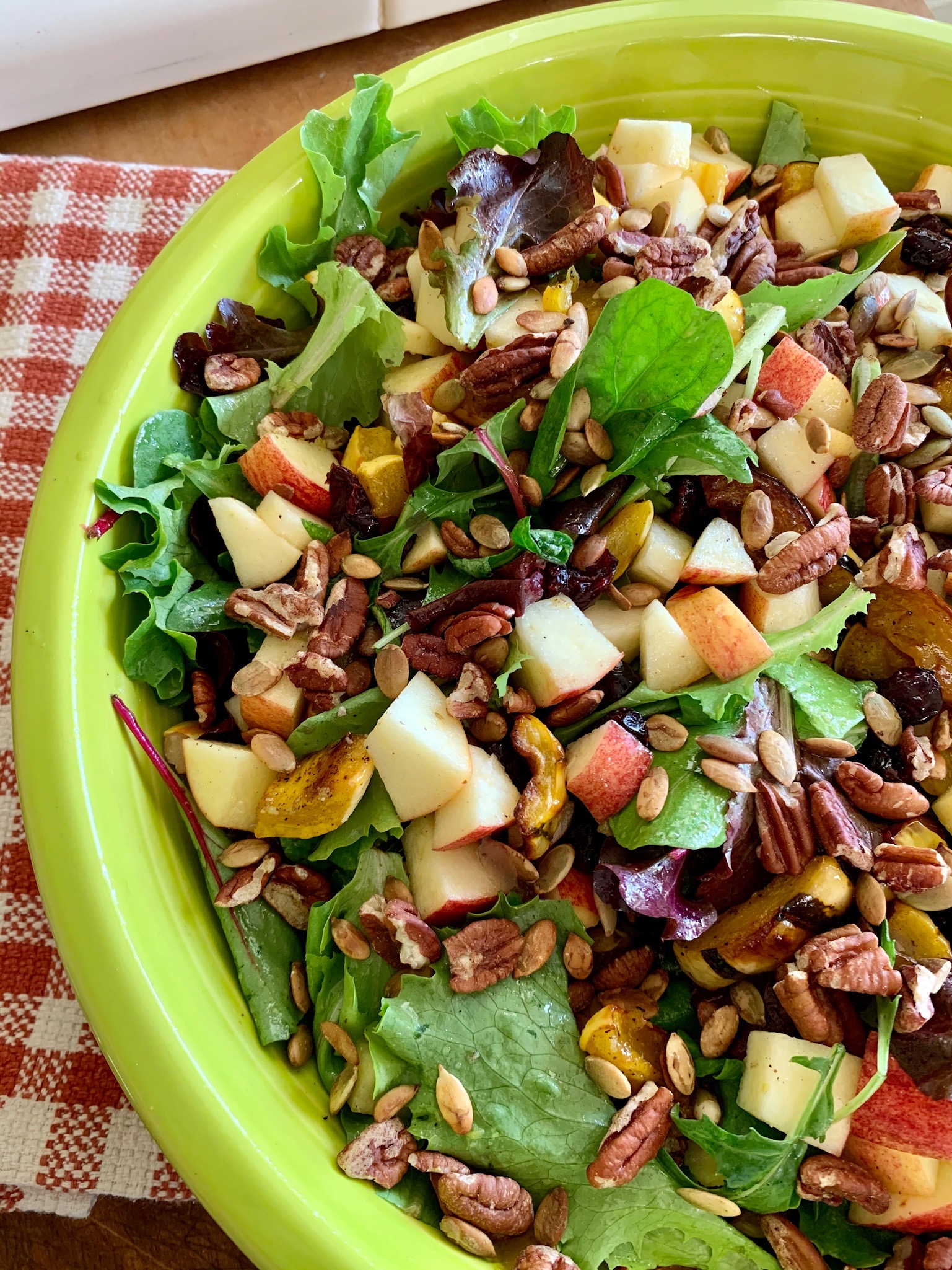 Autumn Harvest Salad with Maple Vinaigrette