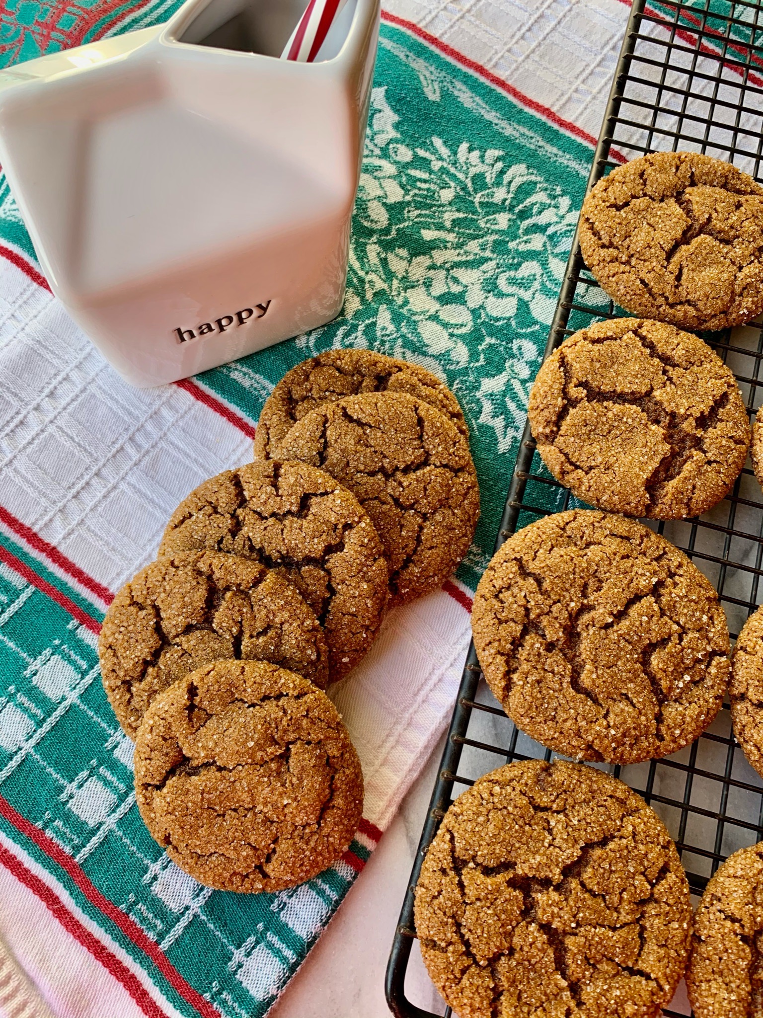 Vegan Lemon Gingersnaps