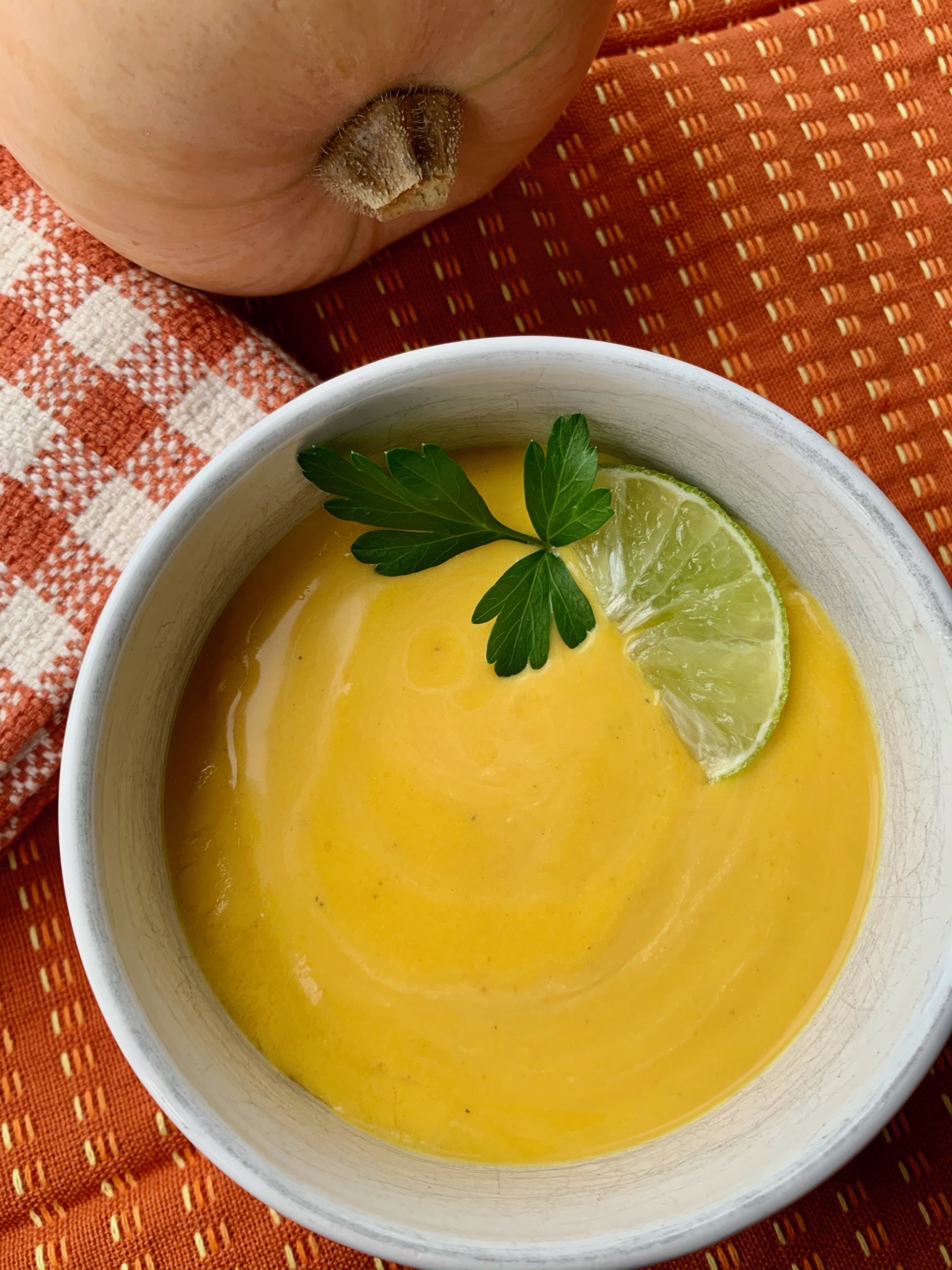 Bright Butternut Squash Soup
