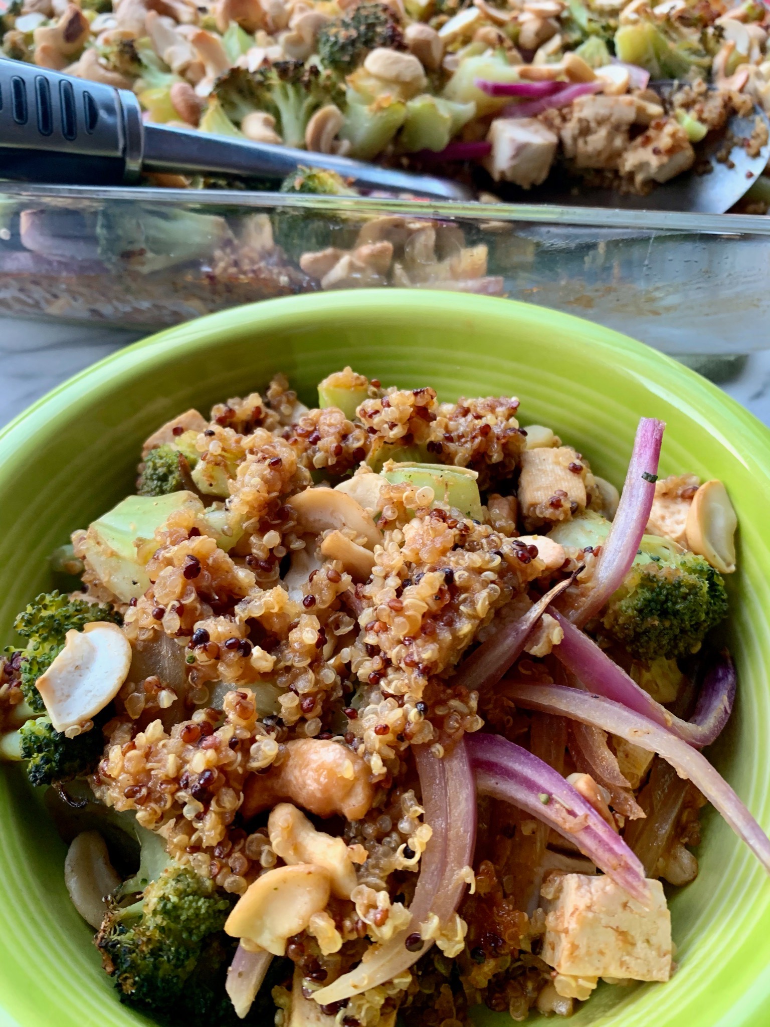 Baked Hoisin Quinoa