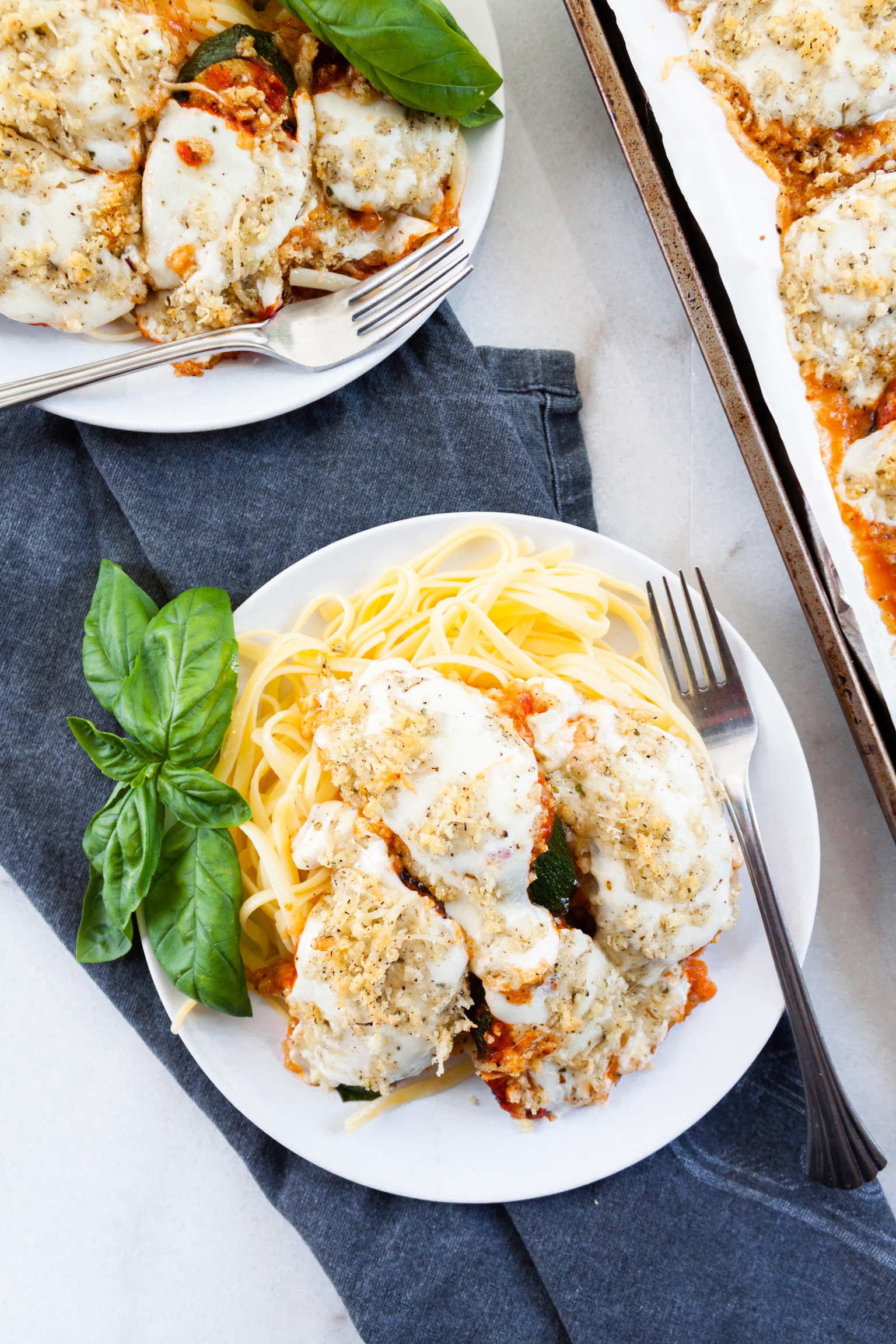 Easy Grilled Zucchini Parmesan