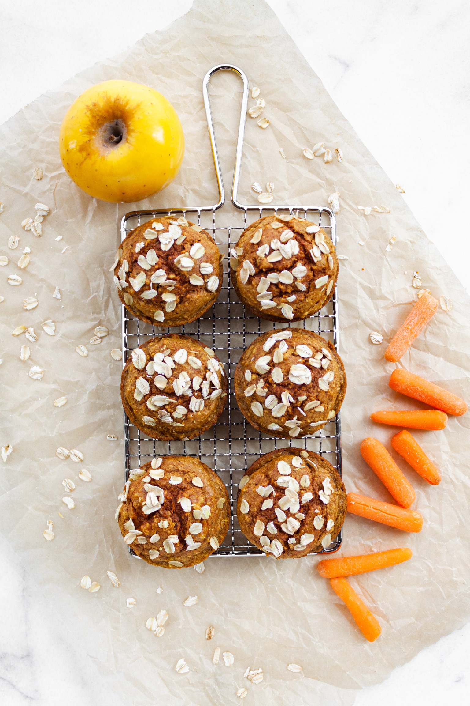 Carrot Apple Muffins