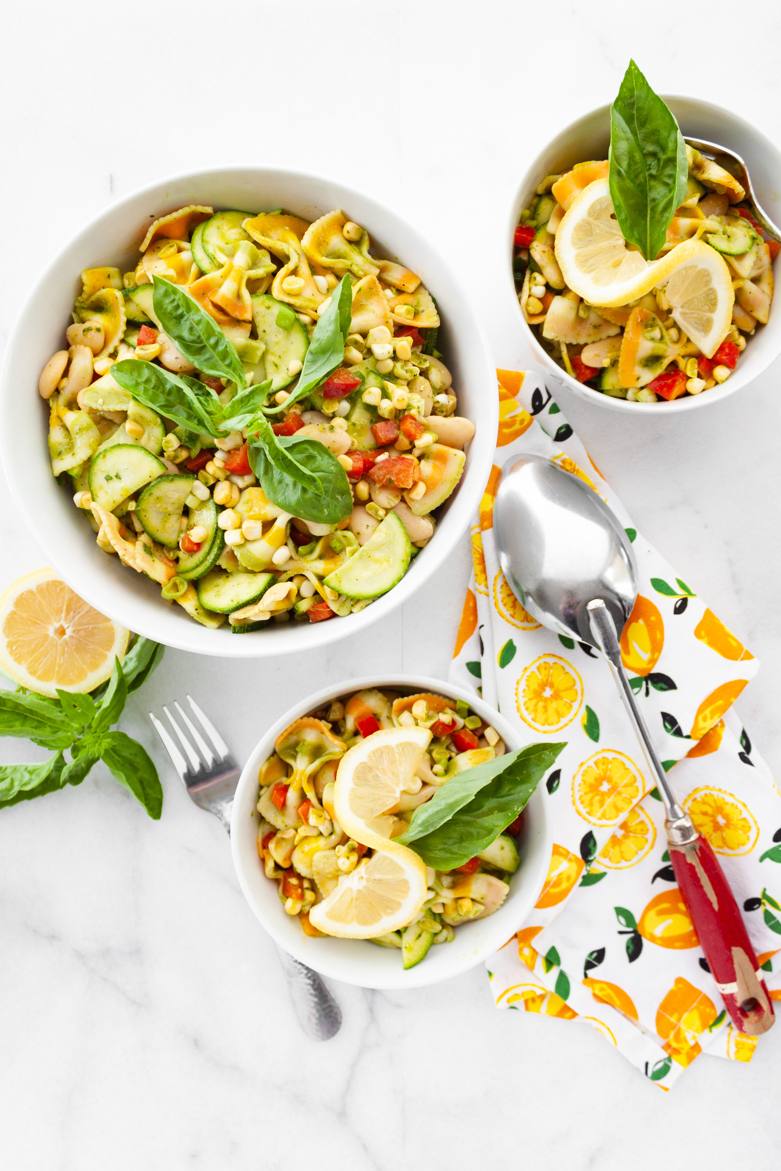 Summer Succotash Pasta Salad