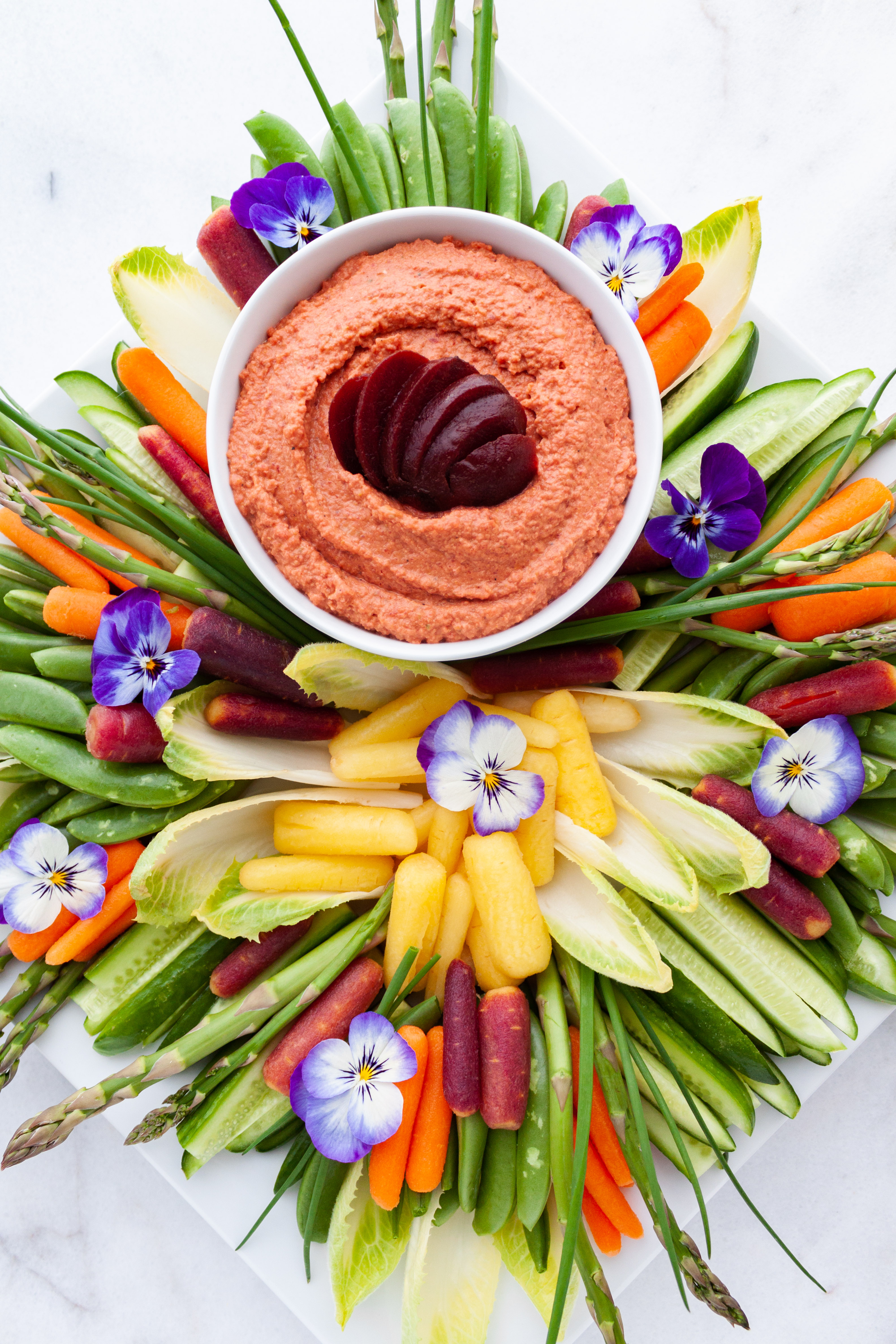 Curried Beet Hummus