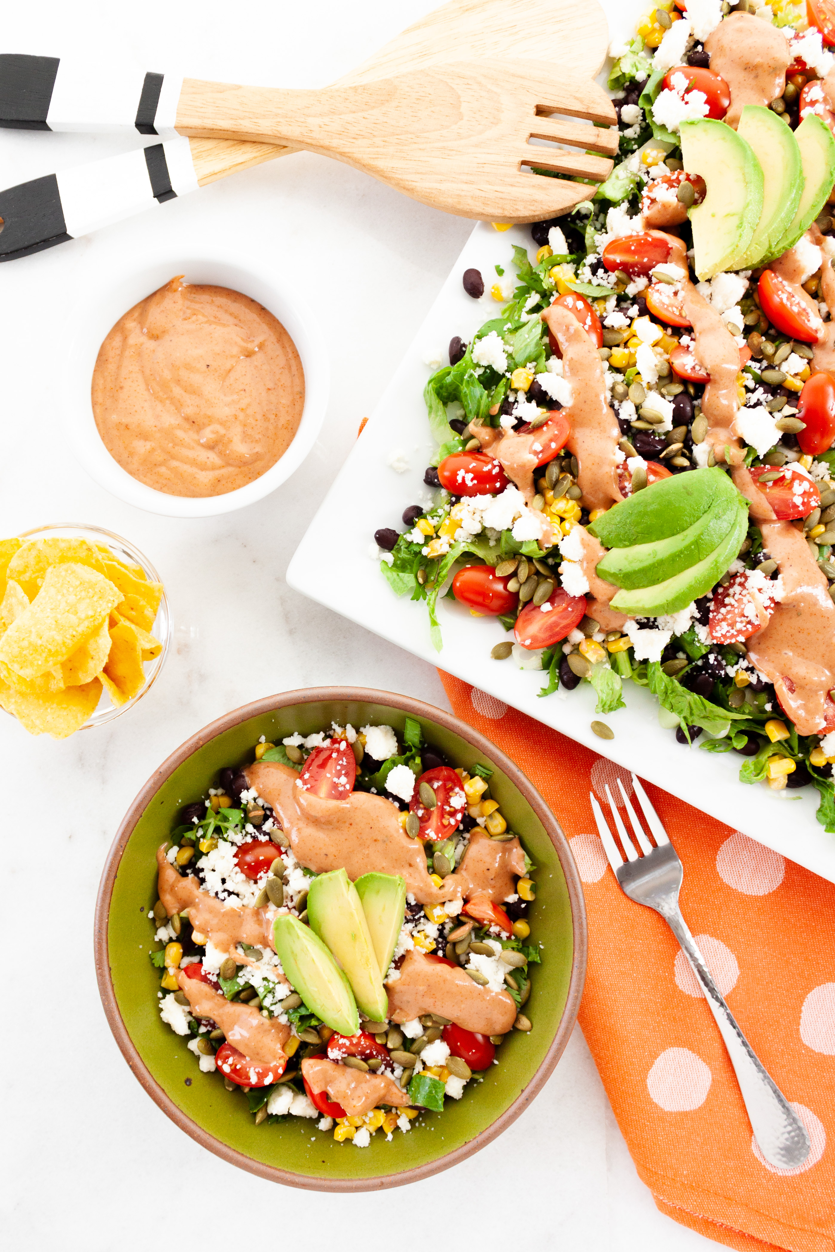 BBQ Ranch Chopped Salad
