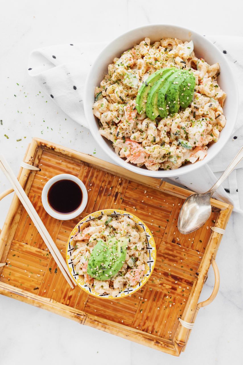 California Roll Mac Salad