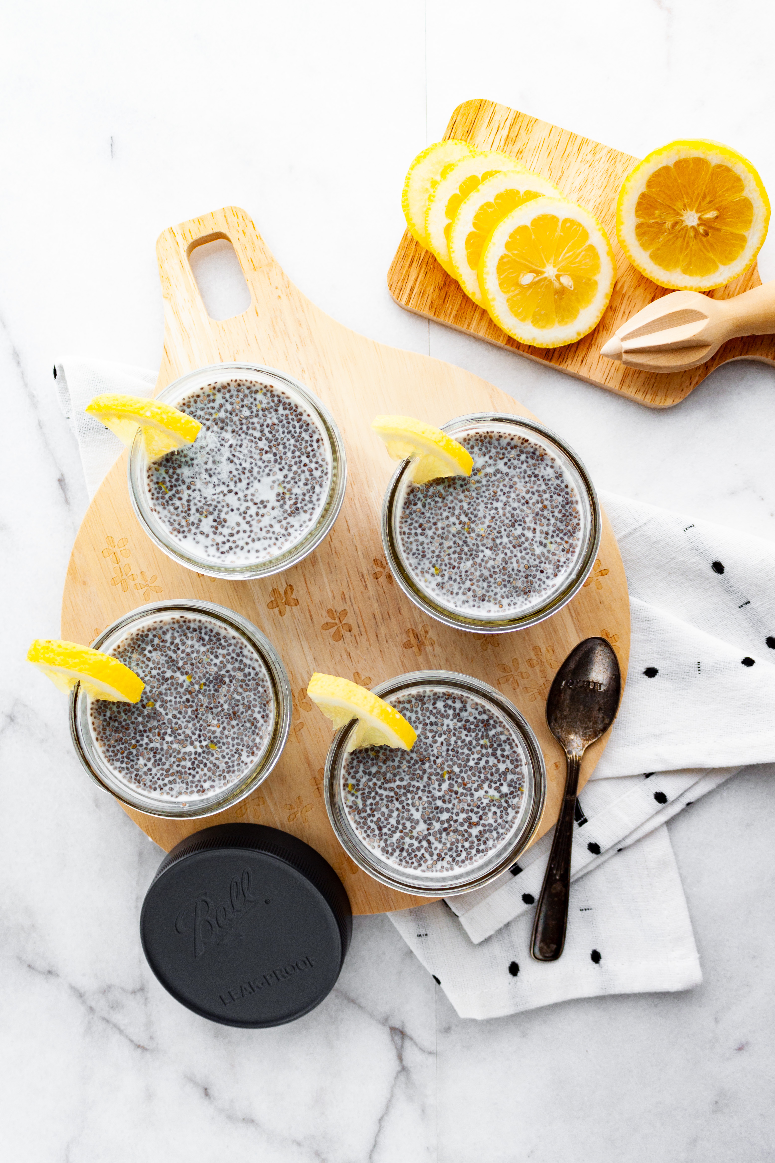 Lemon Chia Pudding