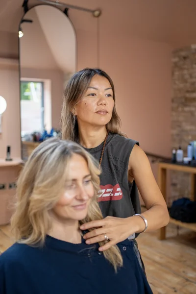 Jay, one of Bond’s most requested stylists for short haircuts