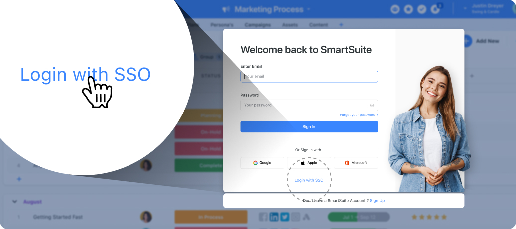 SmartSuite Single Sign On